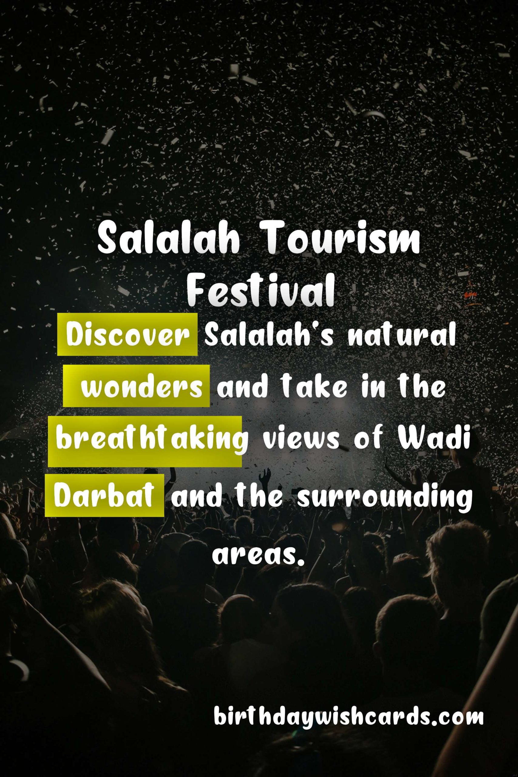 Salalah Tourism Festival - A Must-Visit Summer Destination