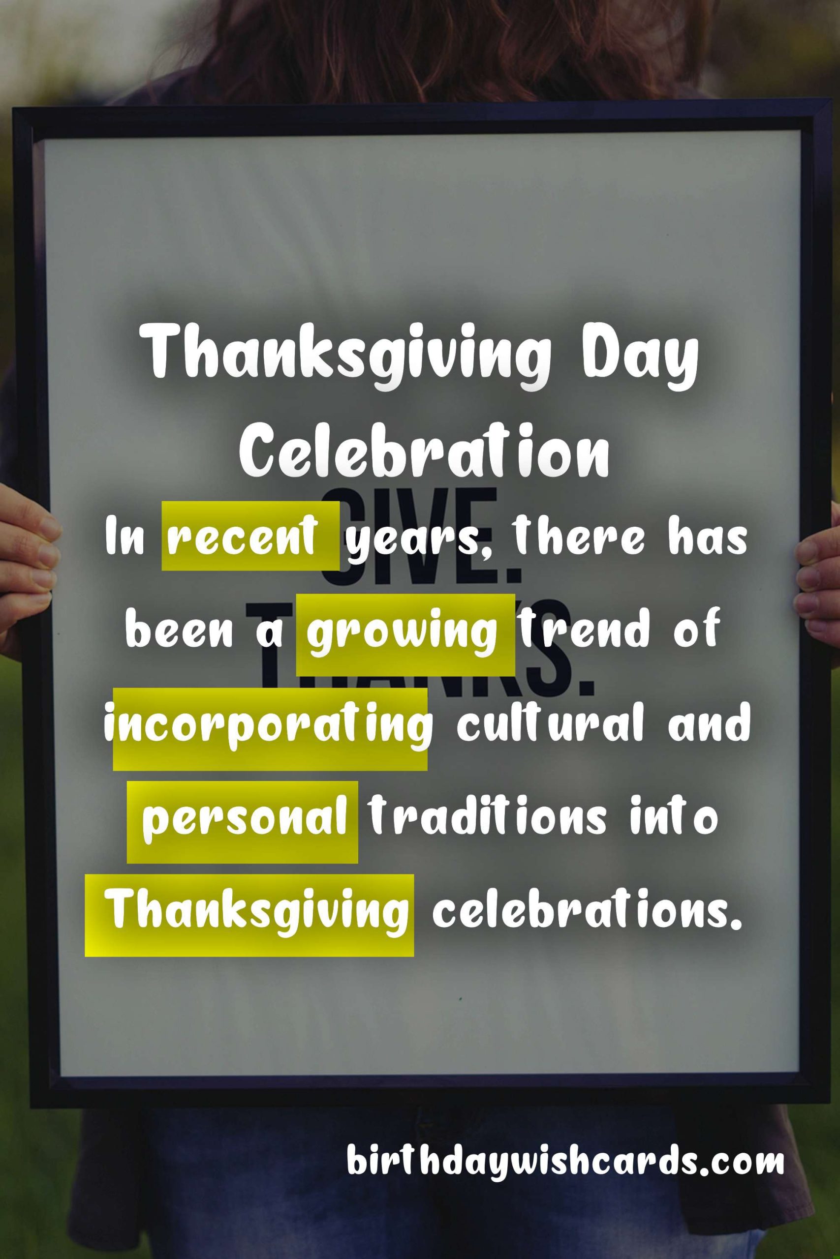 Thanksgiving Day - The Beloved Tradition Celebrated Every Last Monday of November