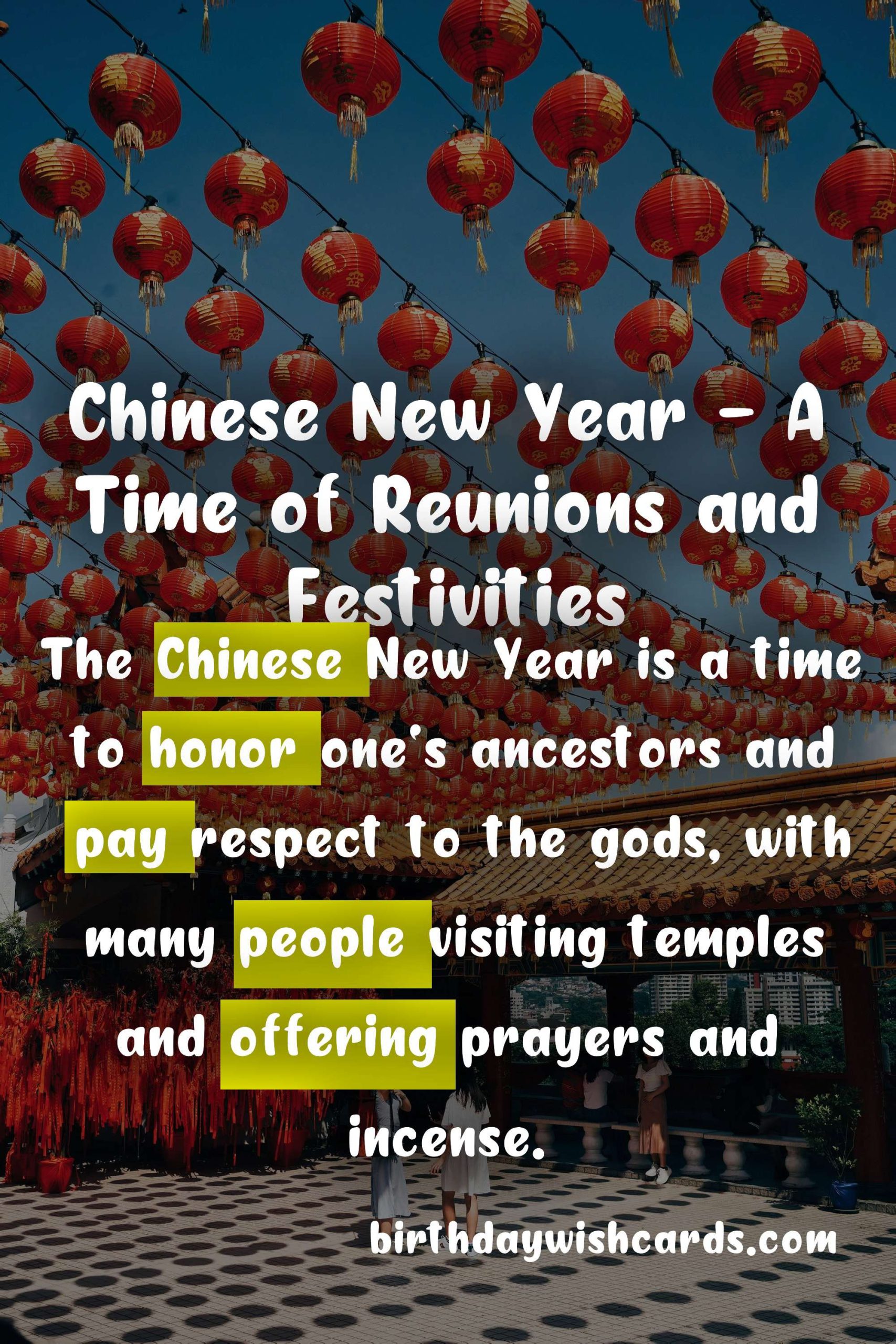 Chinese New Year Celebration - A Festive Lunar Tradition