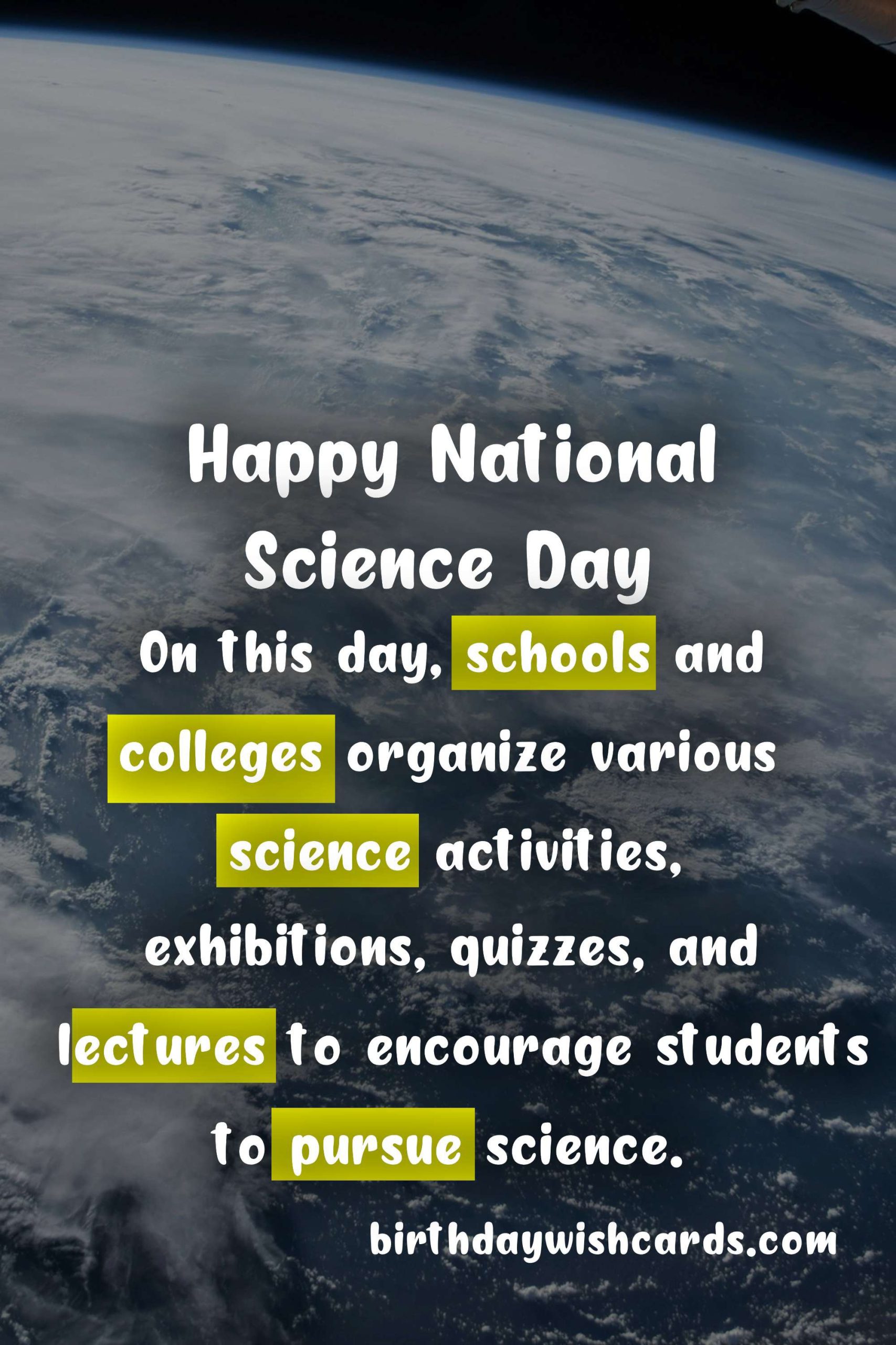National Science Day - January 24th