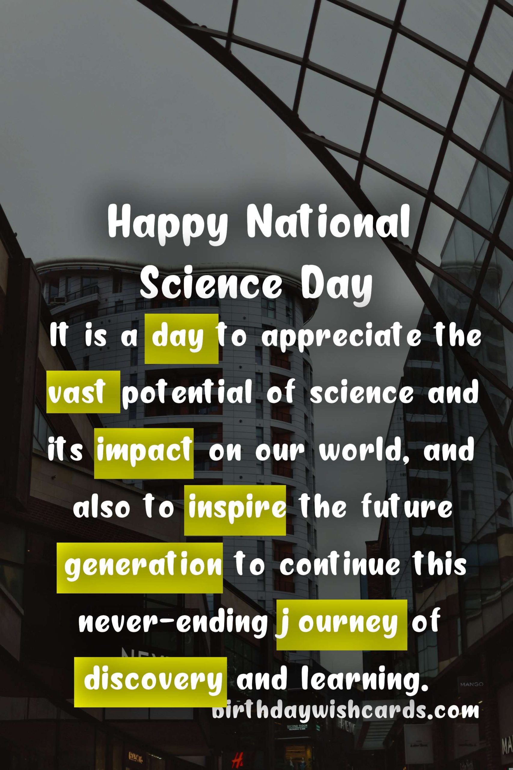 National Science Day - January 24th