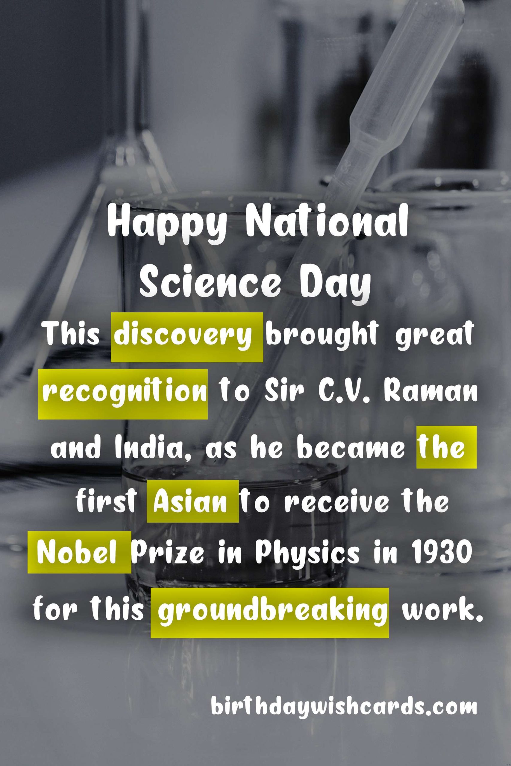 National Science Day - January 24th