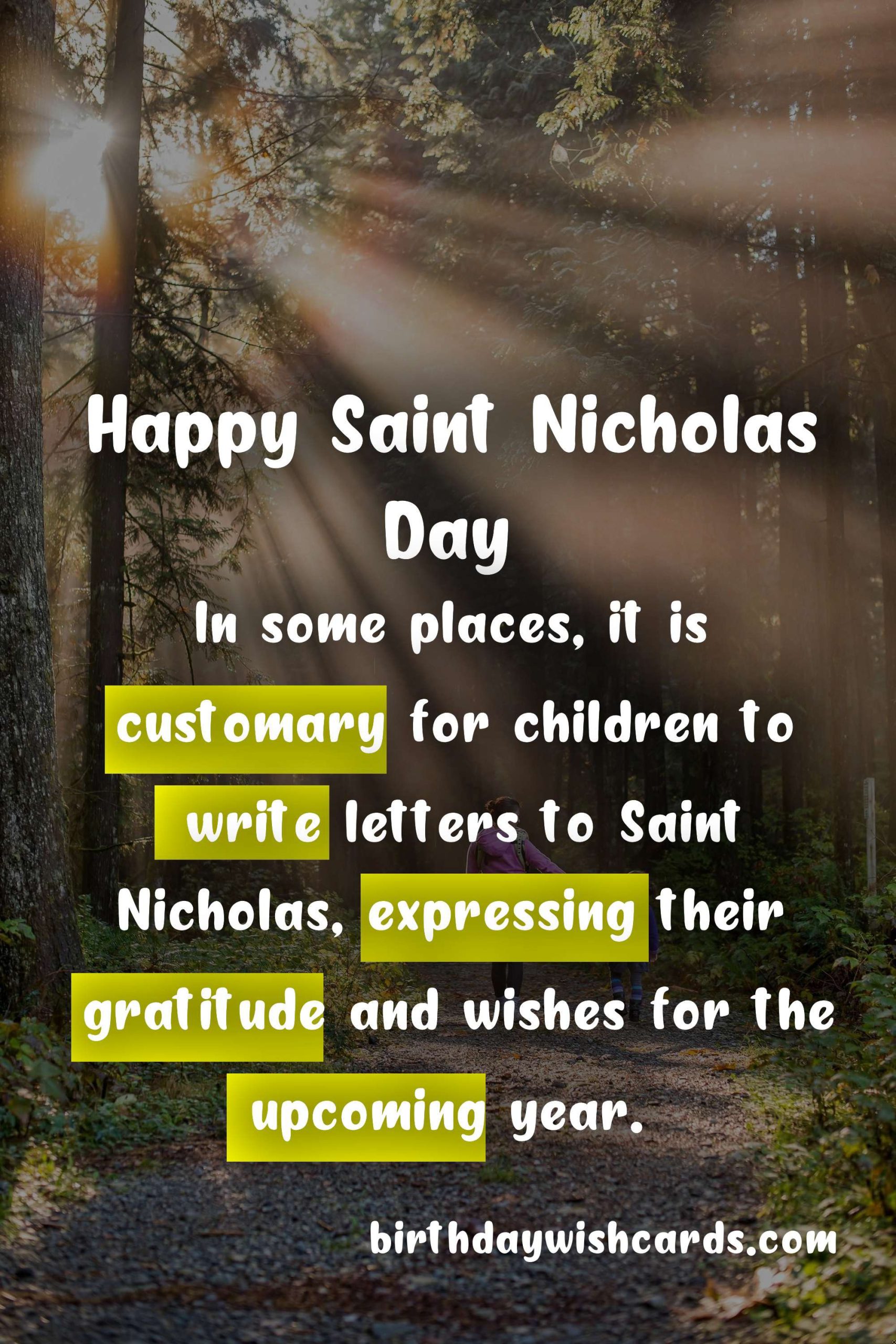 Celebrate Saint Nicholas Day - December 6th in Style