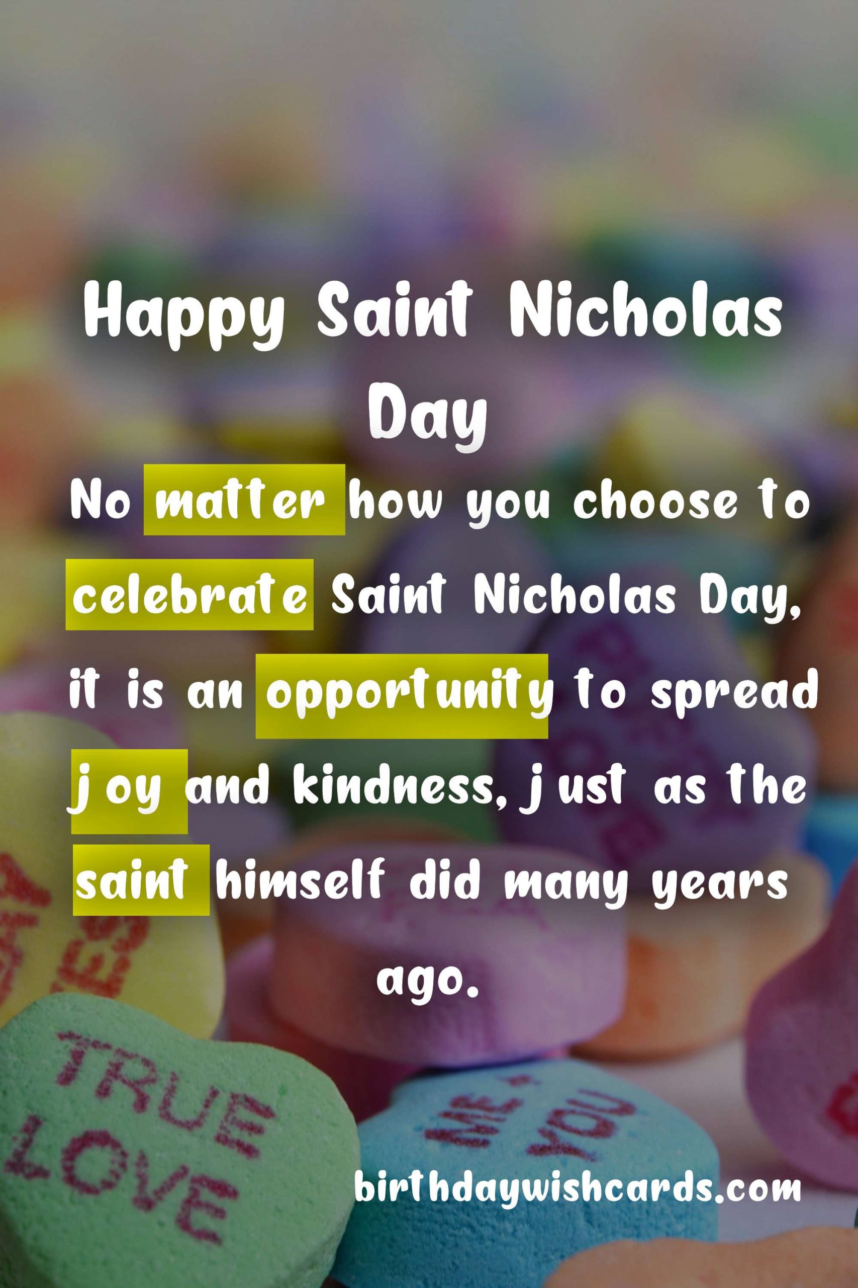 Celebrate Saint Nicholas Day - December 6th in Style