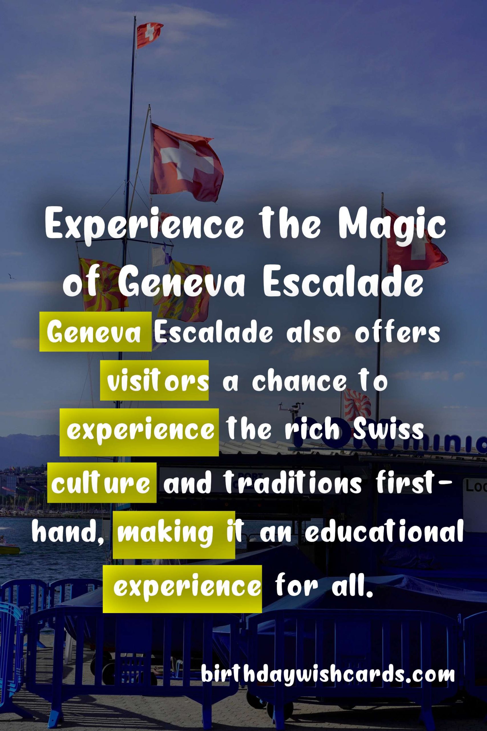 Discover the Rich History and Festivities of Geneva Escalade in December
