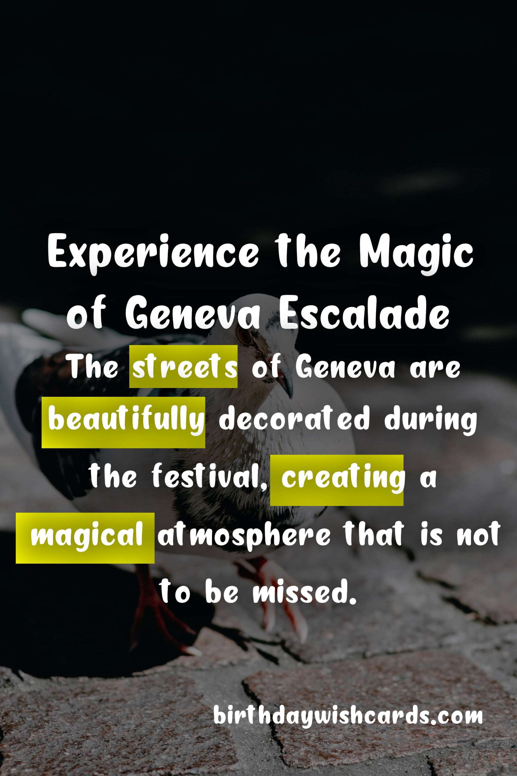 Discover the Rich History and Festivities of Geneva Escalade in December