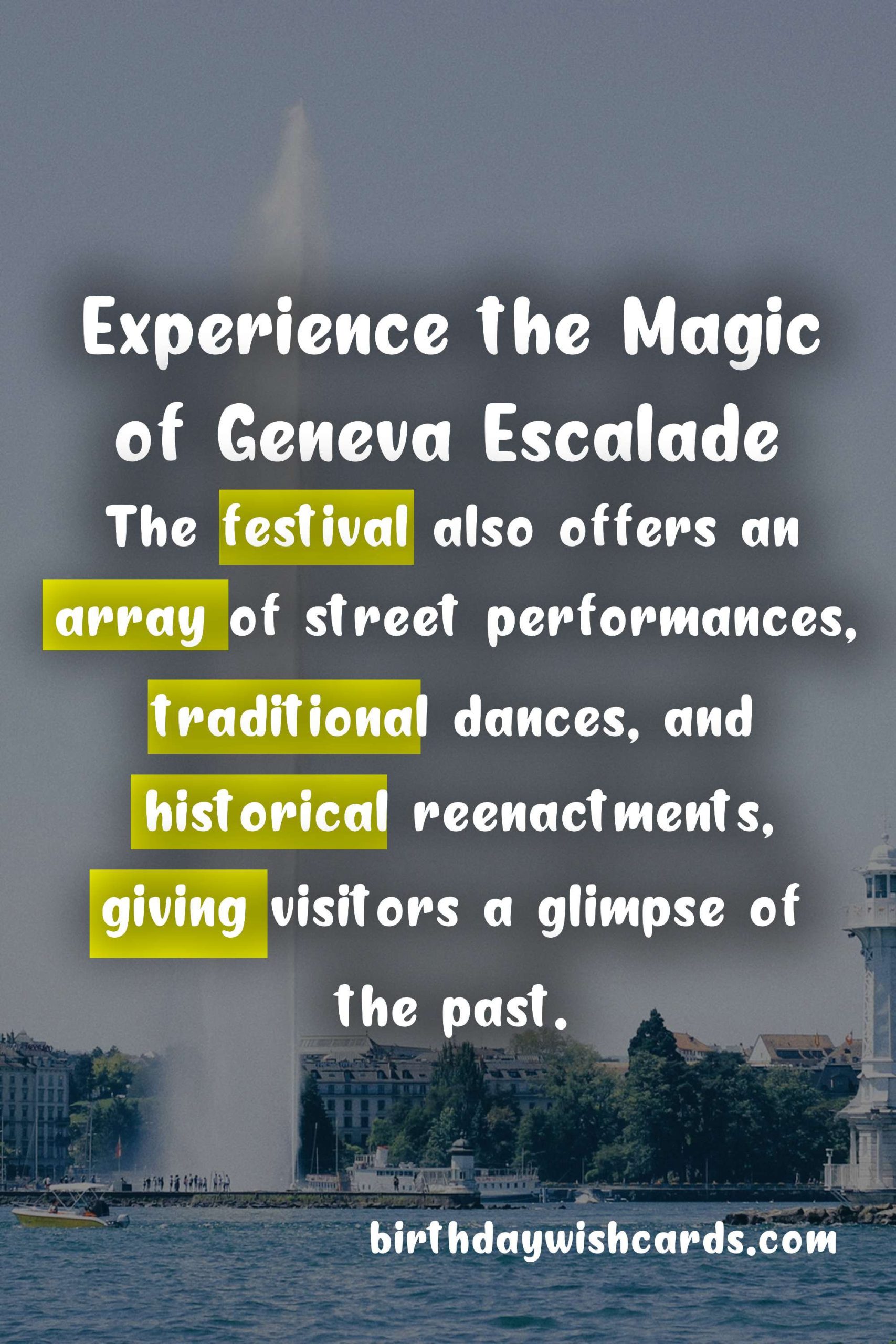 Discover the Rich History and Festivities of Geneva Escalade in December