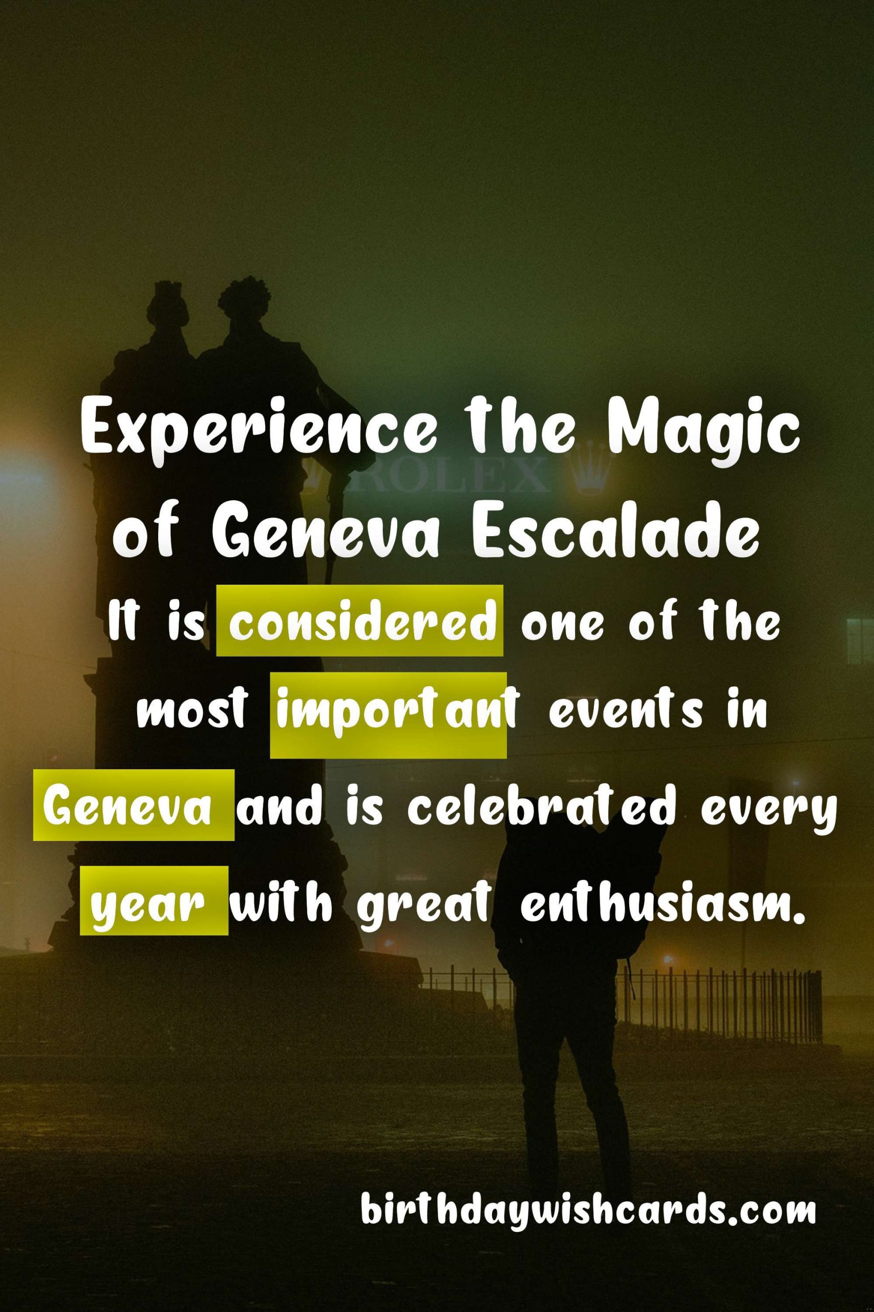 Discover the Rich History and Festivities of Geneva Escalade in December