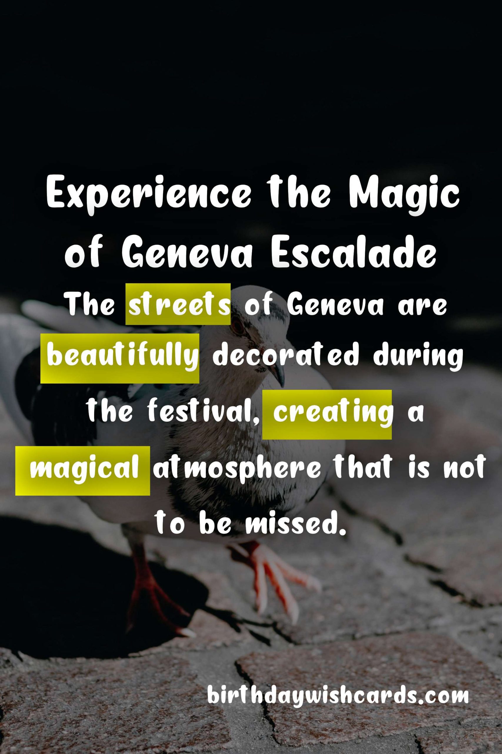 Discover the Rich History and Festivities of Geneva Escalade in December