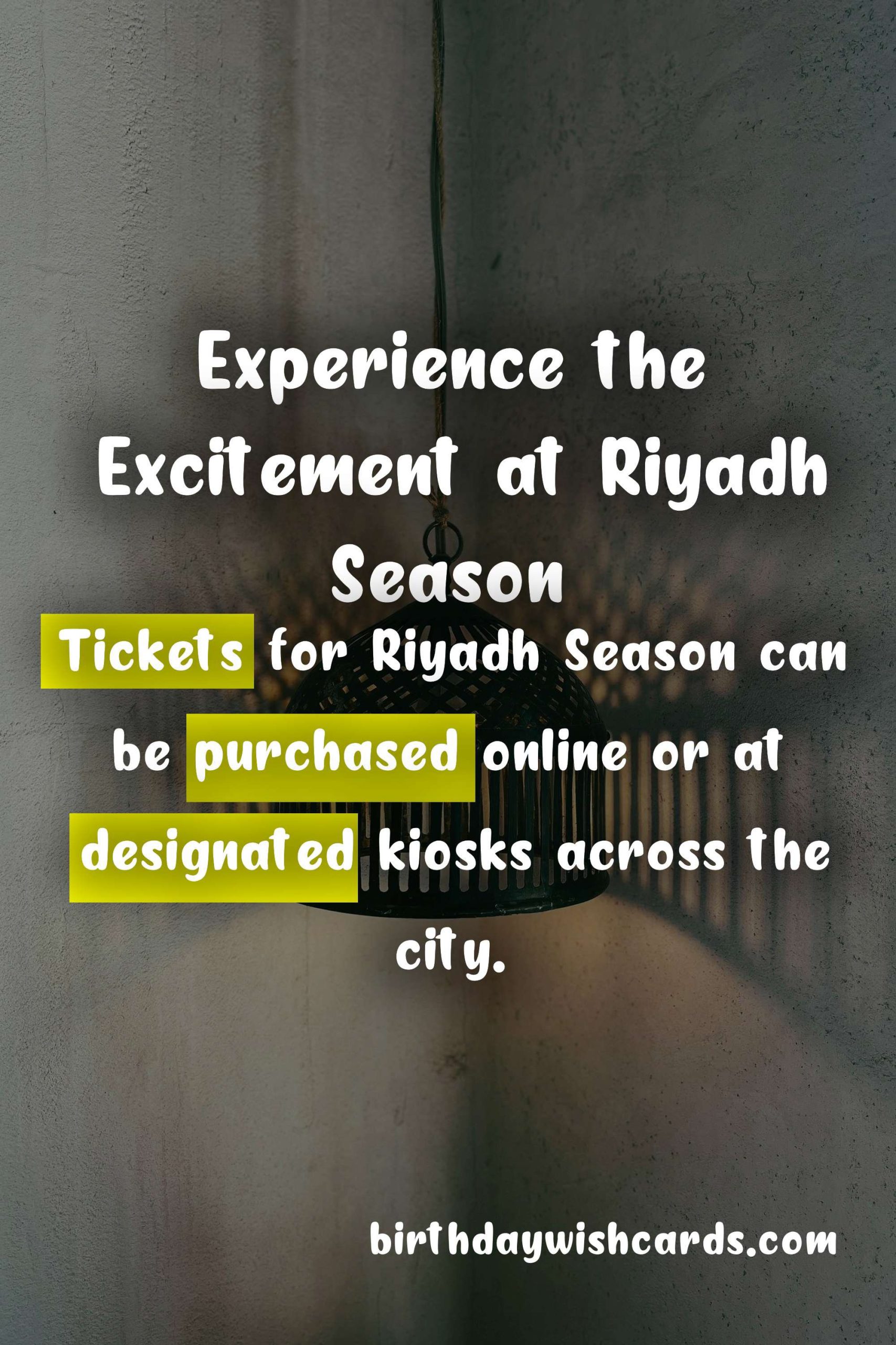 Experience the Excitement at Riyadh Season: The Ultimate Entertainment Festival from October to December