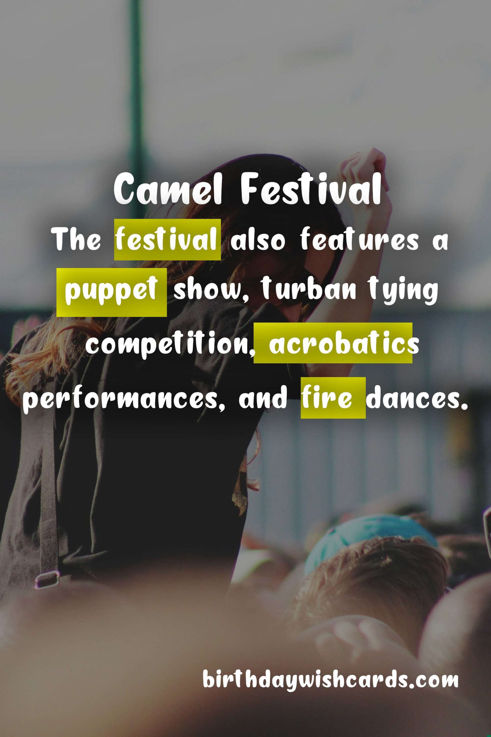 Camel Festival: February