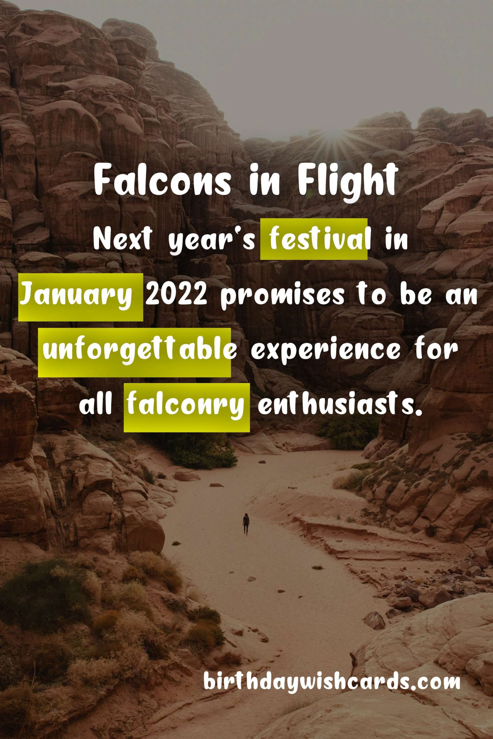 King Abdulaziz Falconry Festival: January