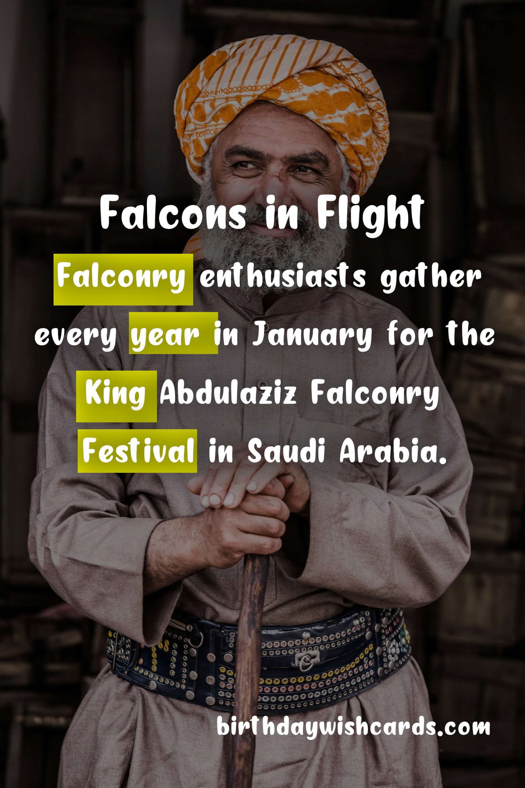 King Abdulaziz Falconry Festival: January