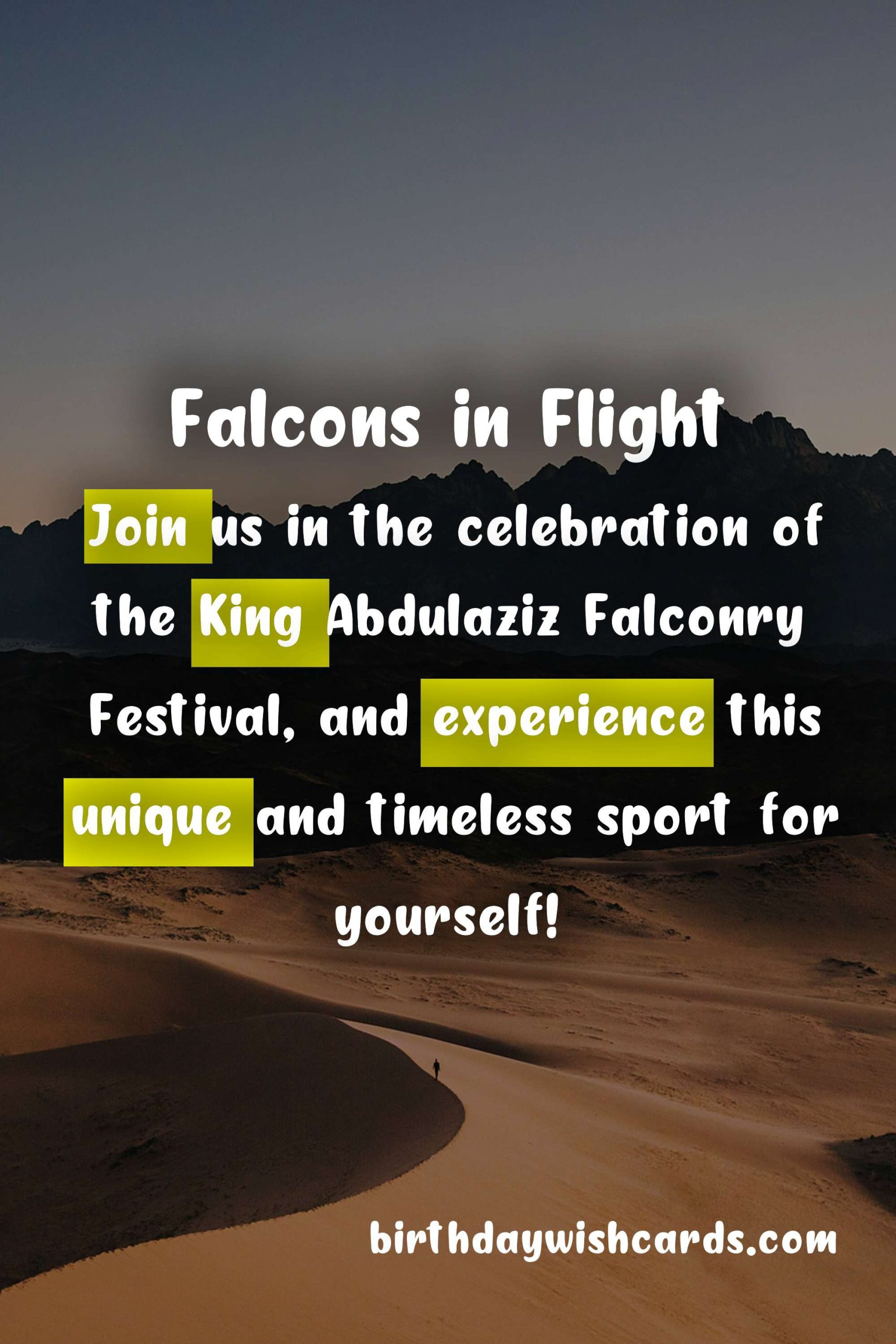 King Abdulaziz Falconry Festival: January
