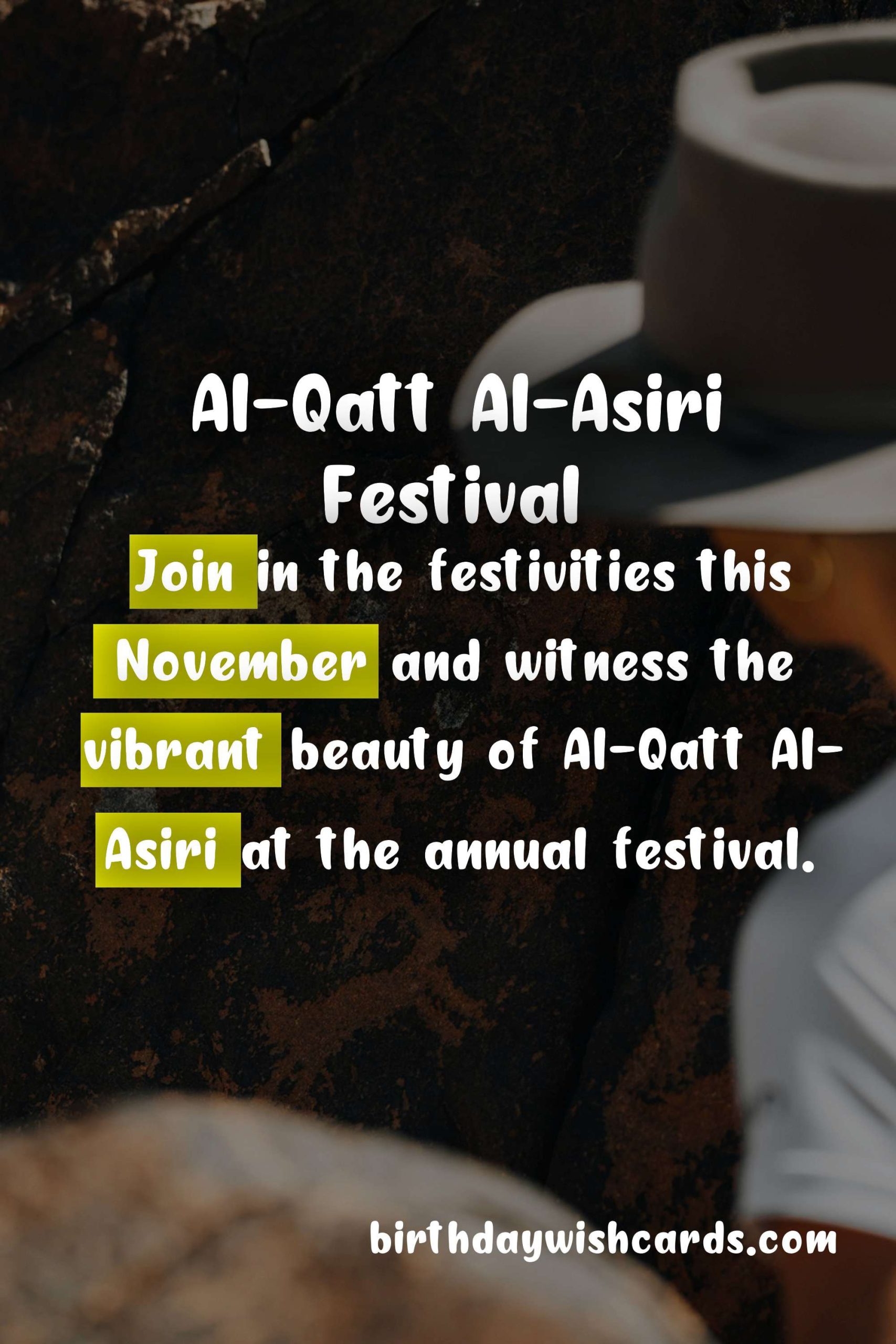 Celebrating Al-Qatt Al-Asiri Festival: A Cultural Extravaganza of Traditional Arts and Crafts