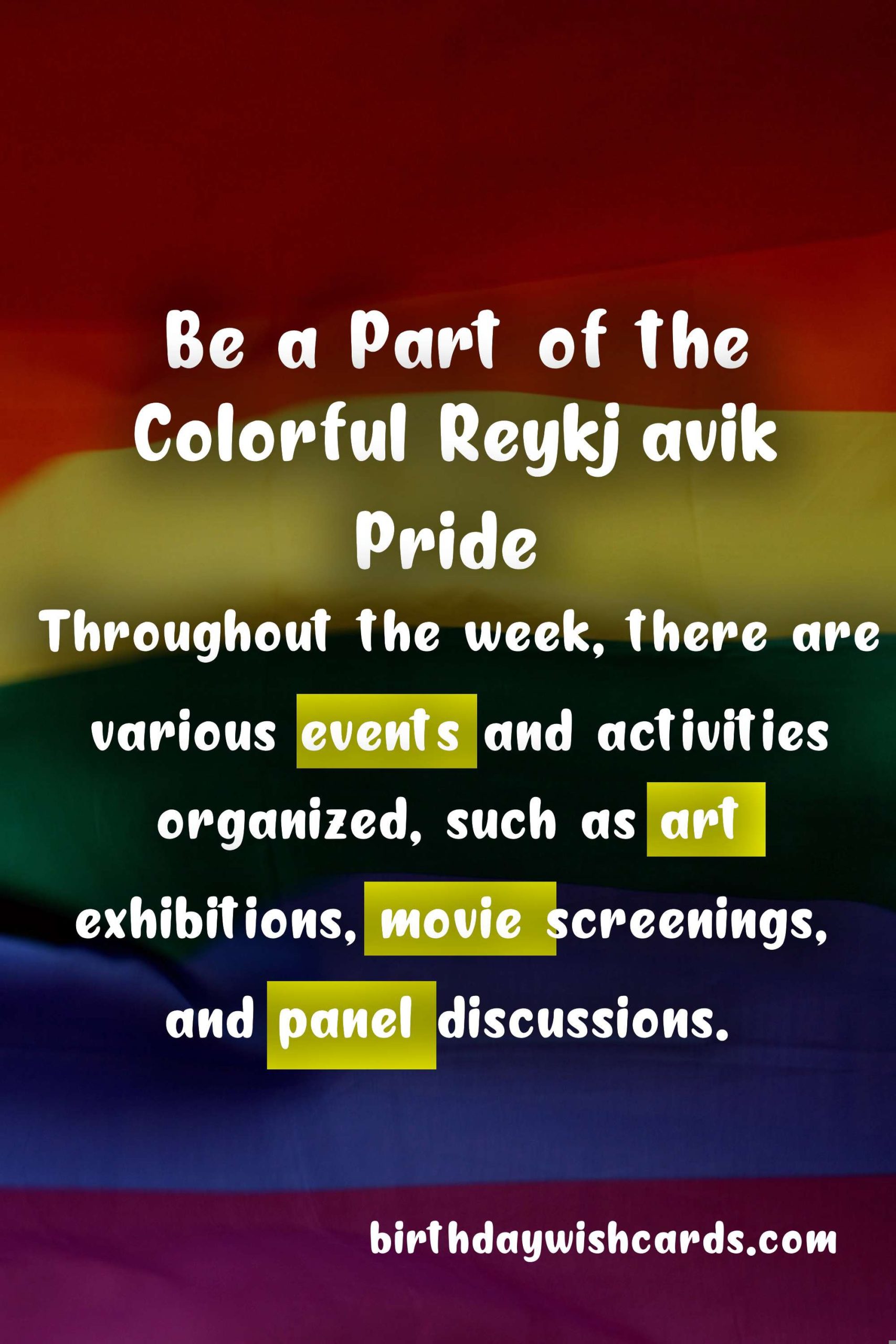 Experience the Vibrant Celebration at Reykjavik Pride