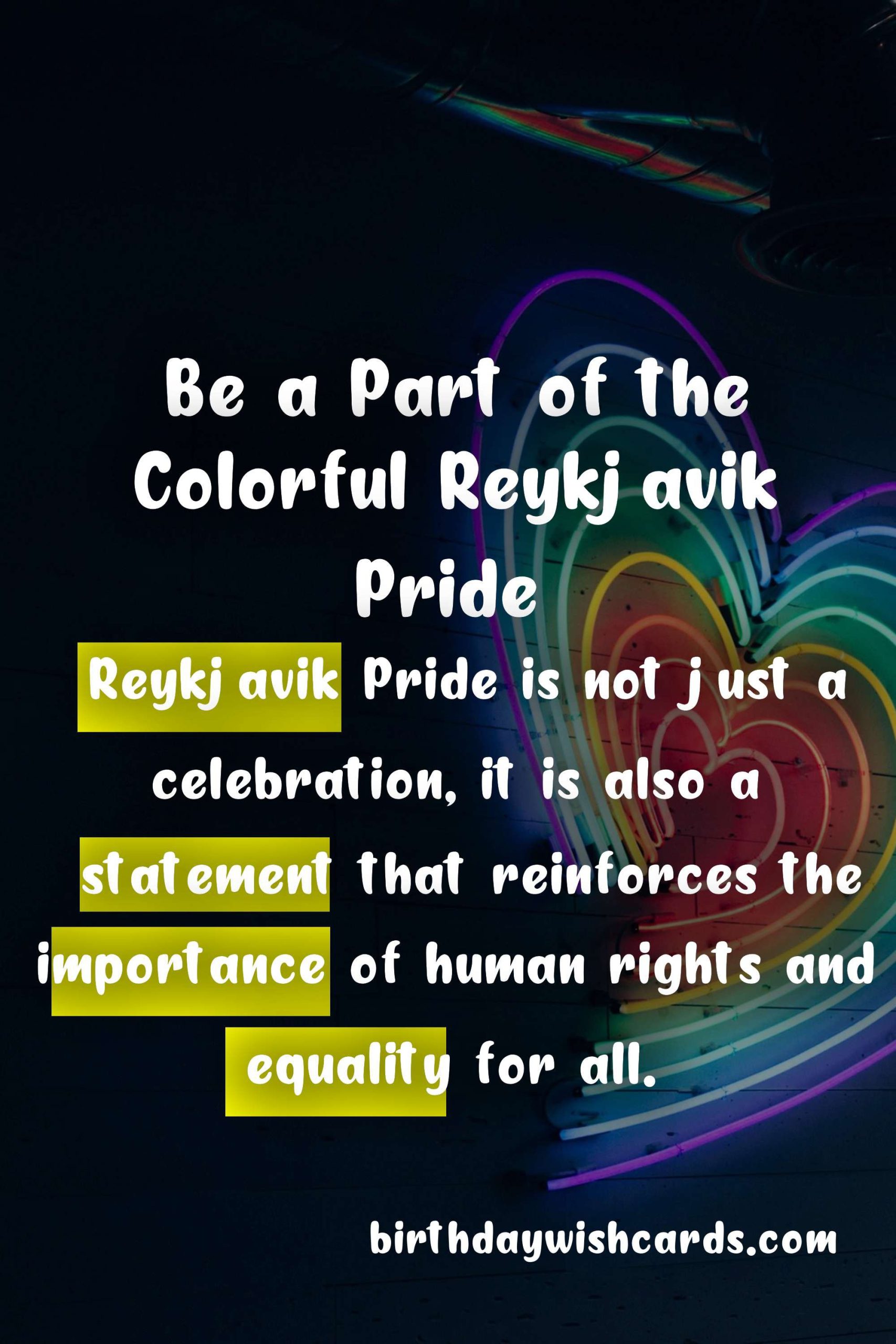 Experience the Vibrant Celebration at Reykjavik Pride