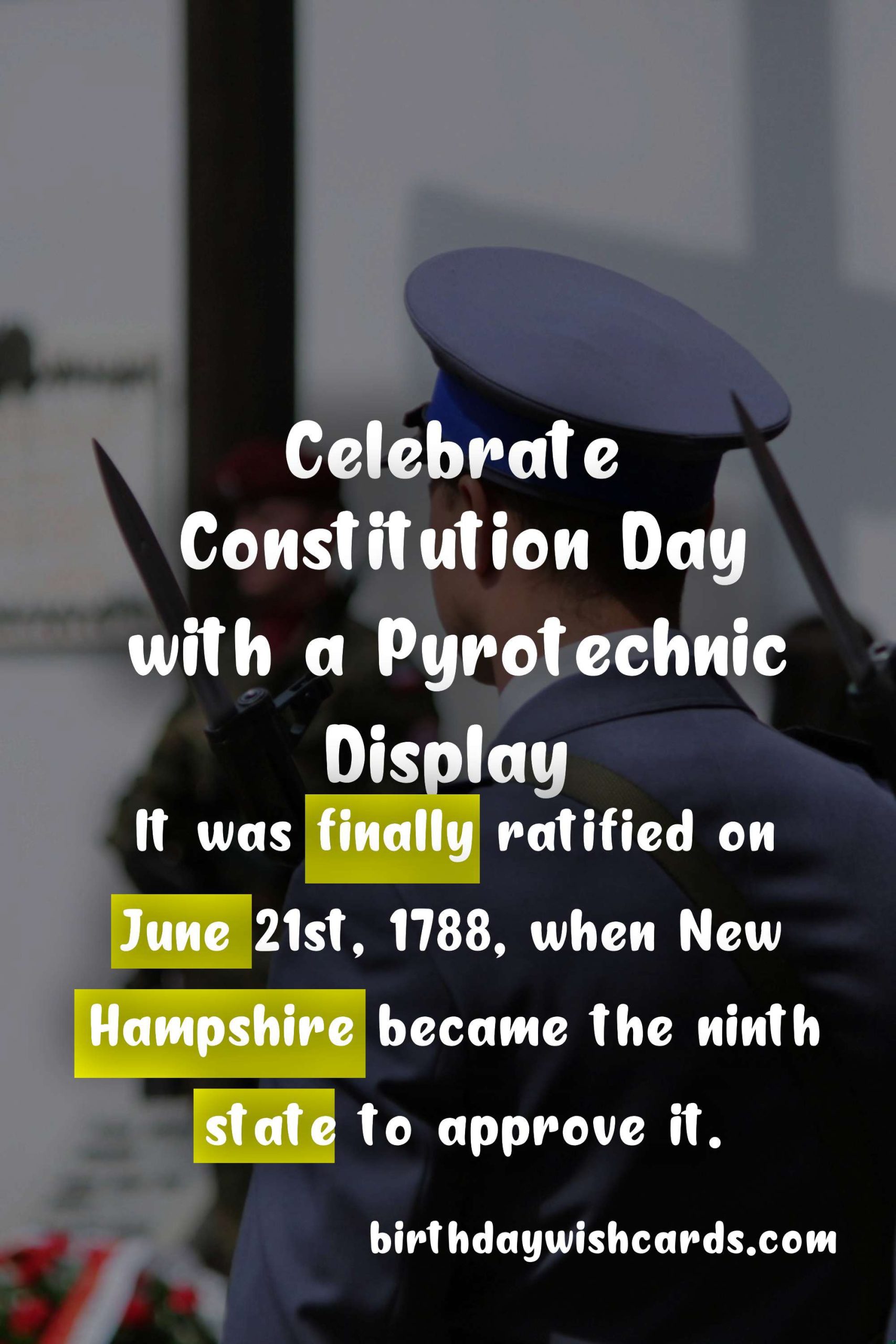 Celebrate Constitution Day on May 3rd: A Look at Its History and Significance