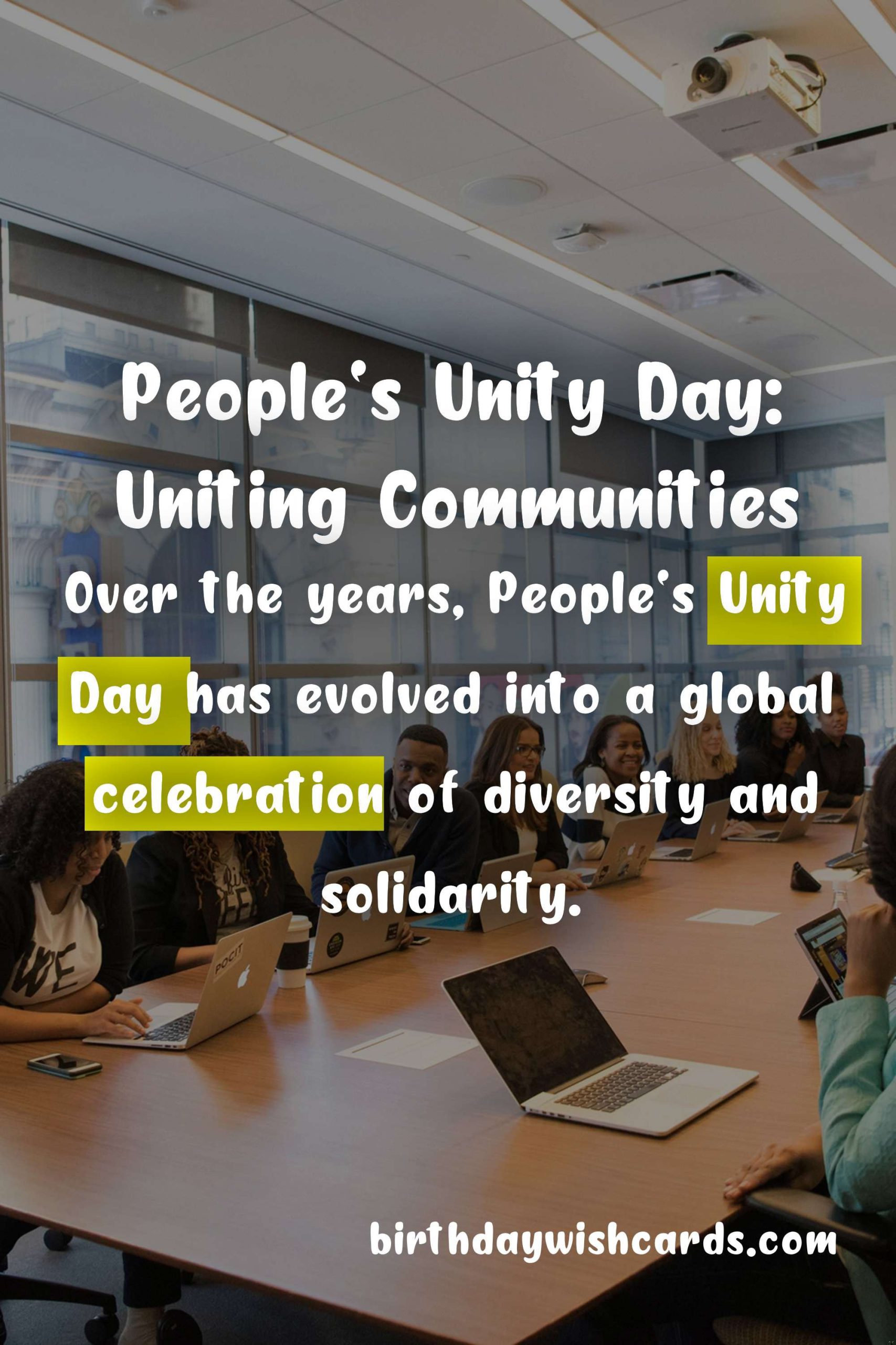 People's Unity Day - 1 May: Breaking Barriers and Uniting Communities