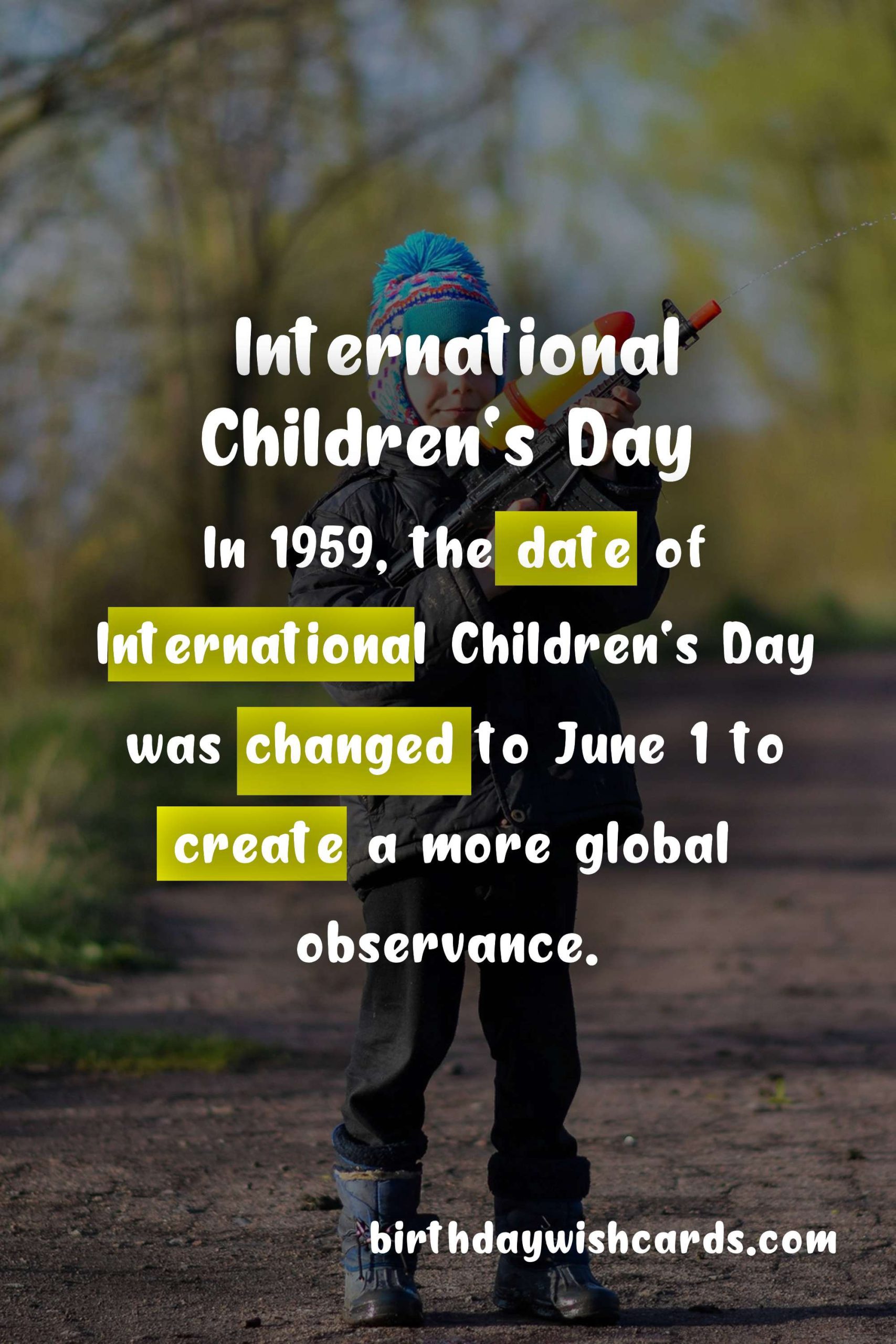 International Children's Day - June 1: Celebrating the Joy and Innocence of Childhood
