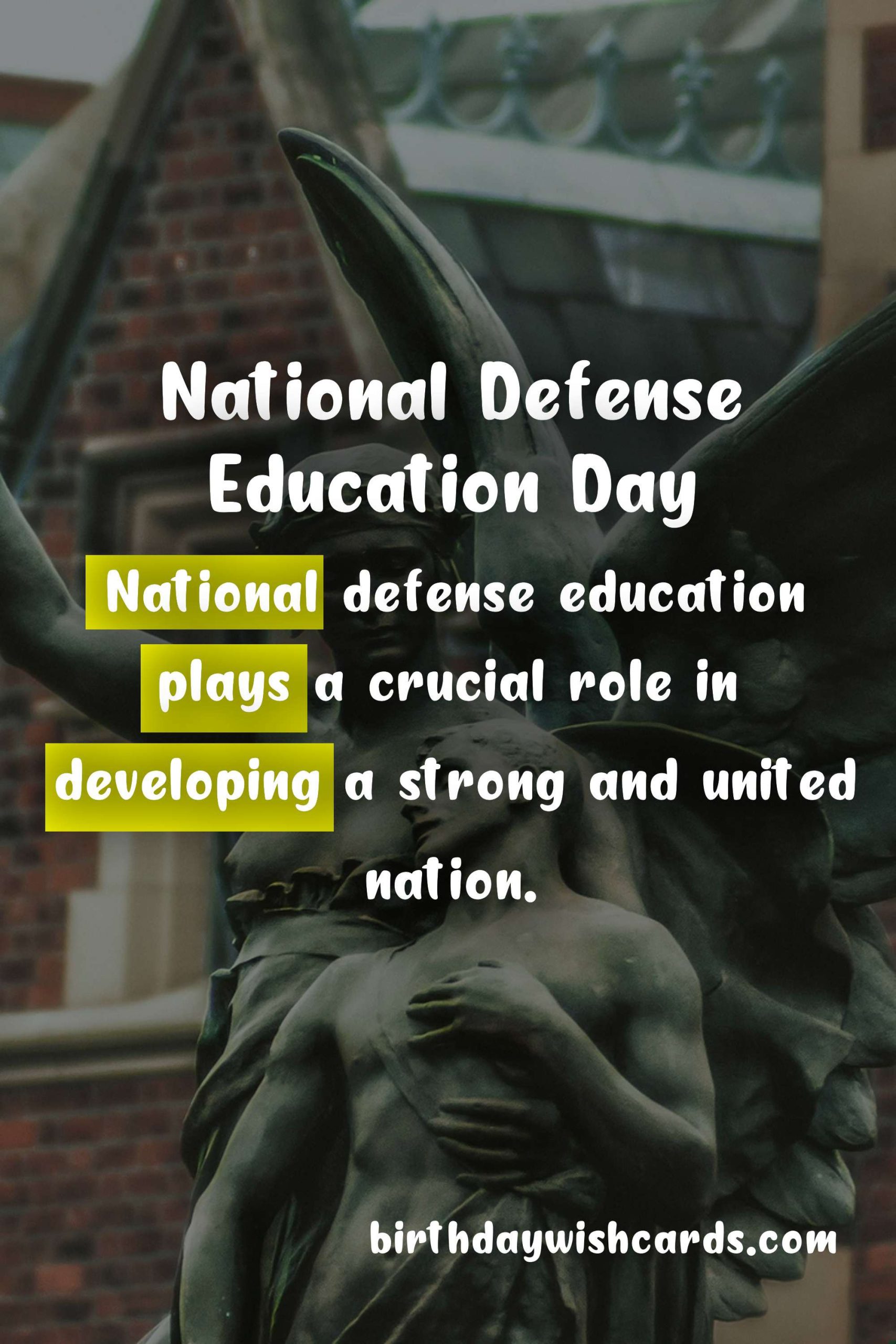 Celebrate National Defense Education Day - September 15
