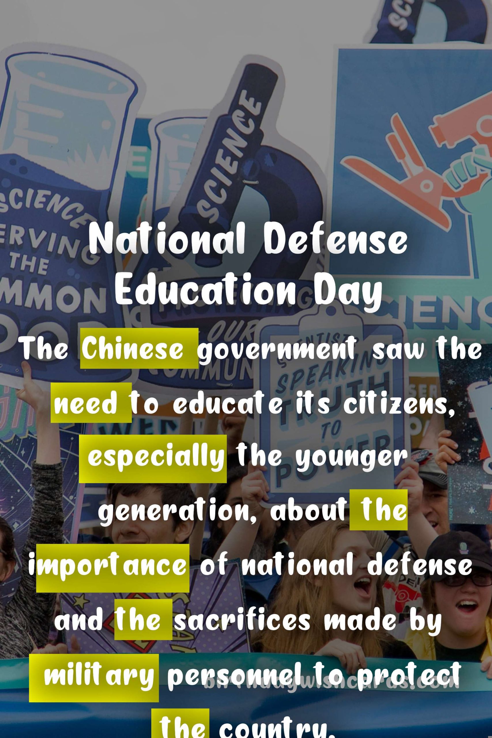 Celebrate National Defense Education Day - September 15