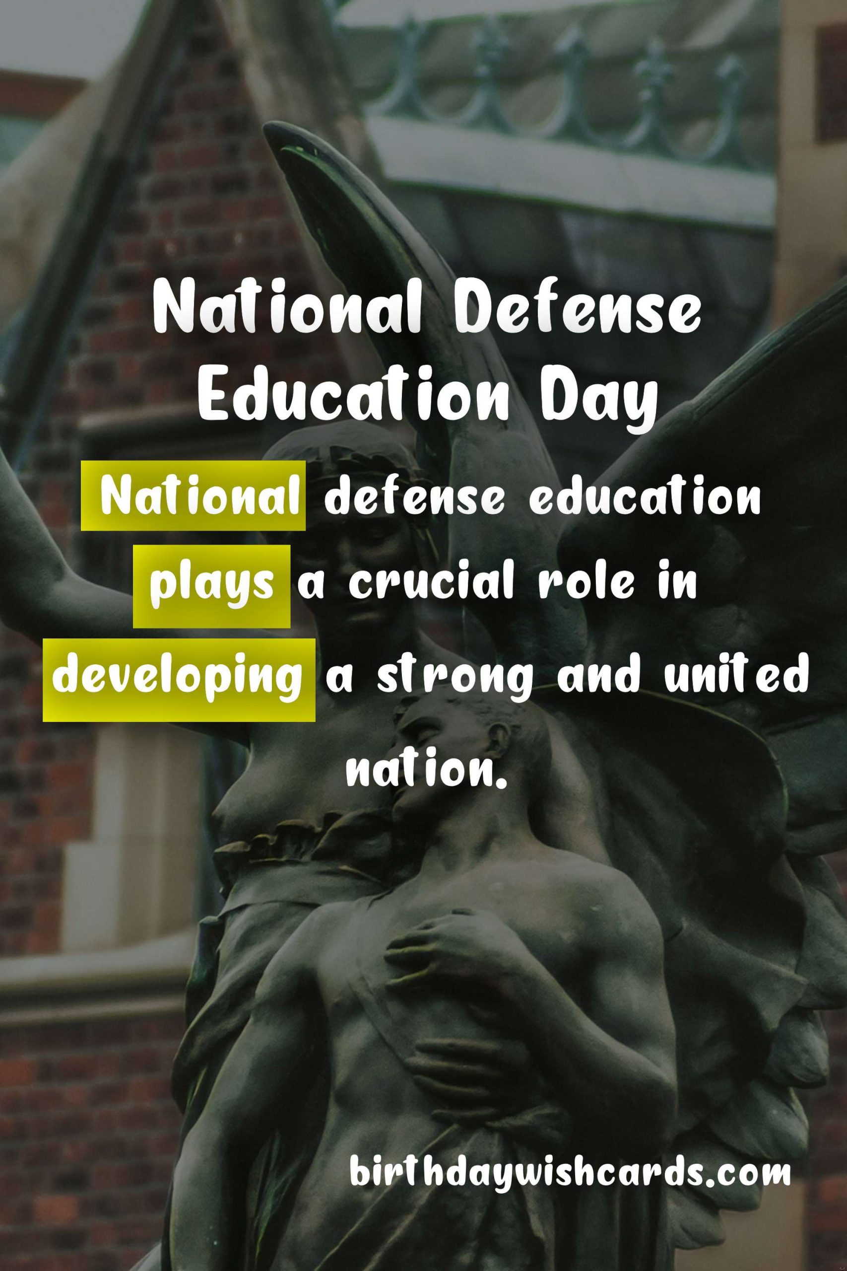 Celebrate National Defense Education Day - September 15
