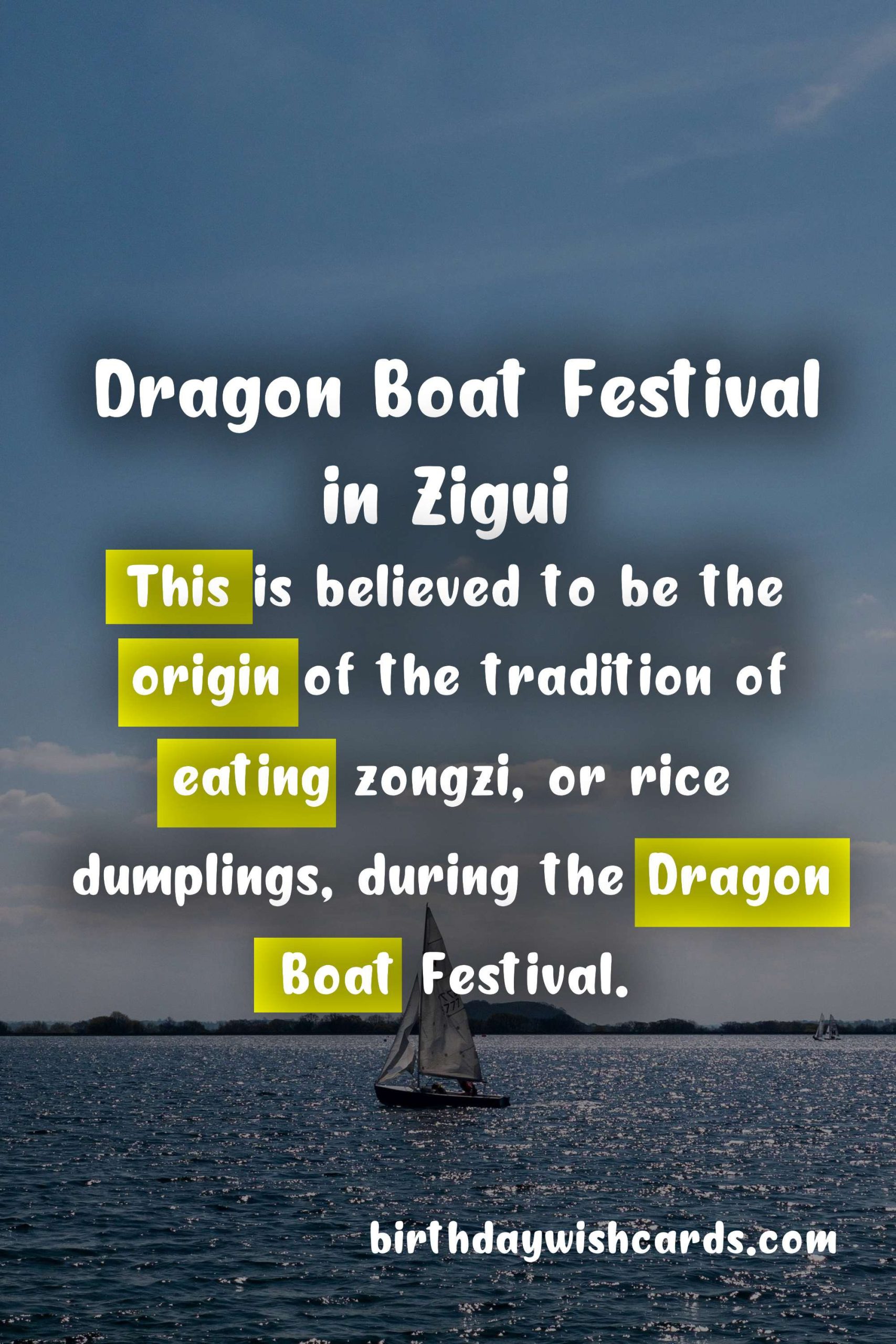 Dragon Boat Festival in Zigui - June