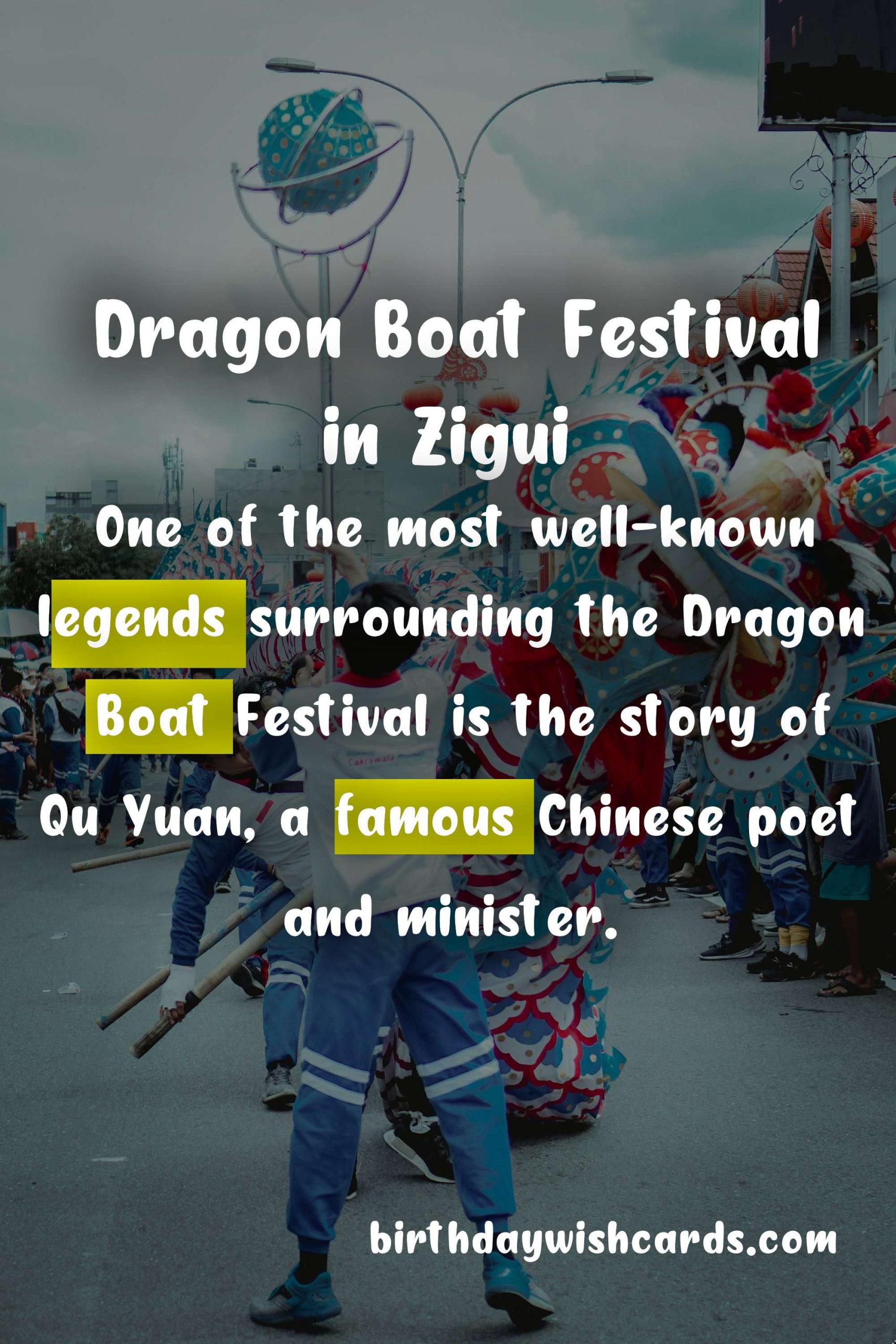 Dragon Boat Festival in Zigui - June