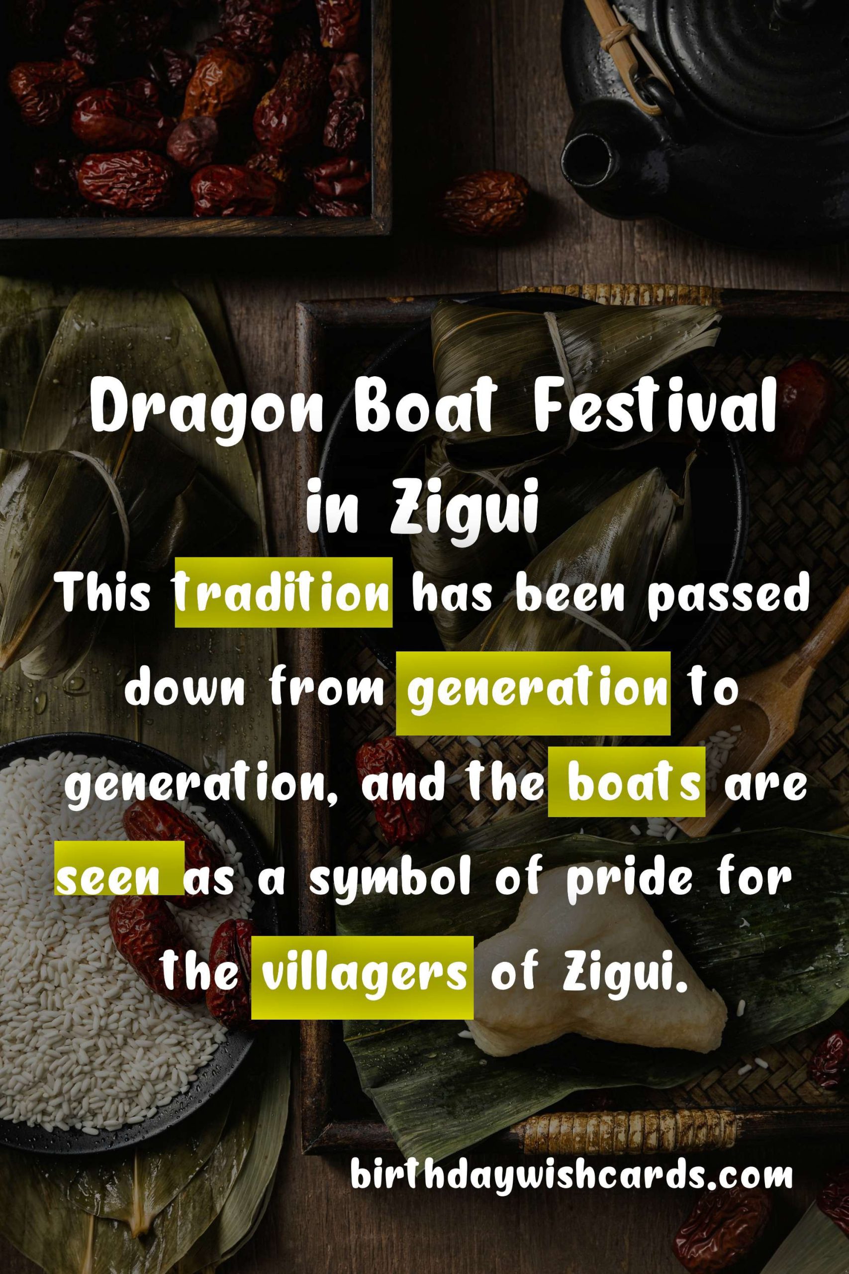 Dragon Boat Festival in Zigui - June