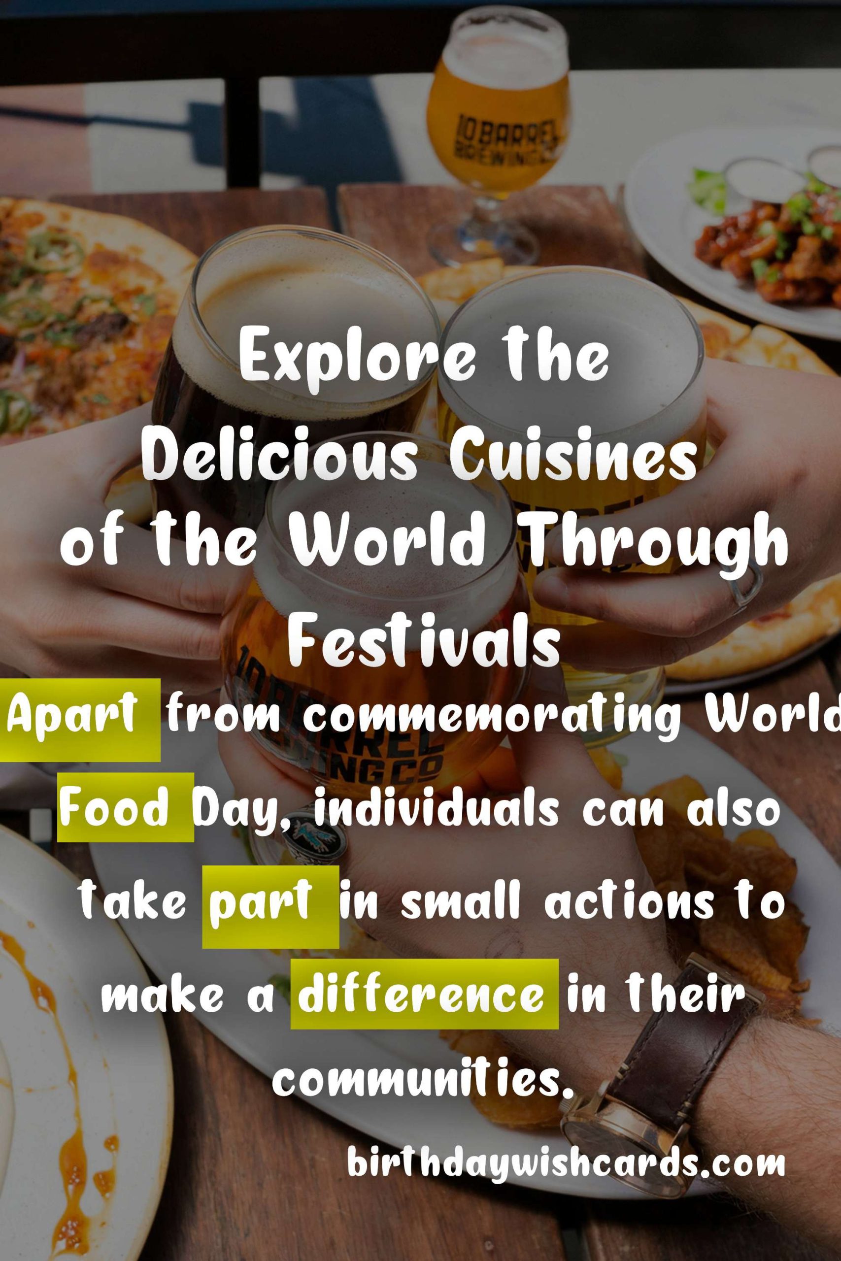 Celebrate World Food Day on October 16 and Explore Delicious Cuisines Around the Globe