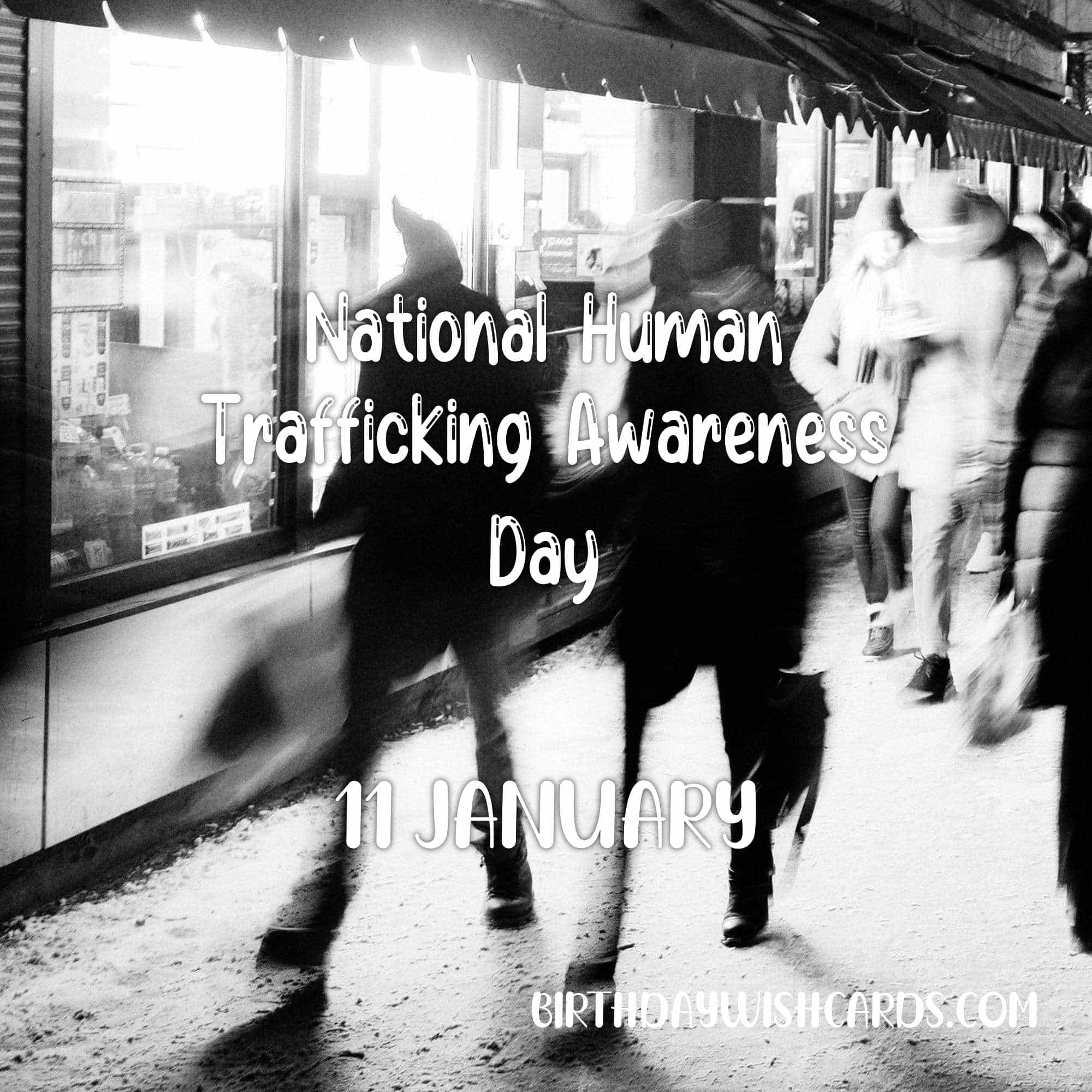 human trafficking awareness day