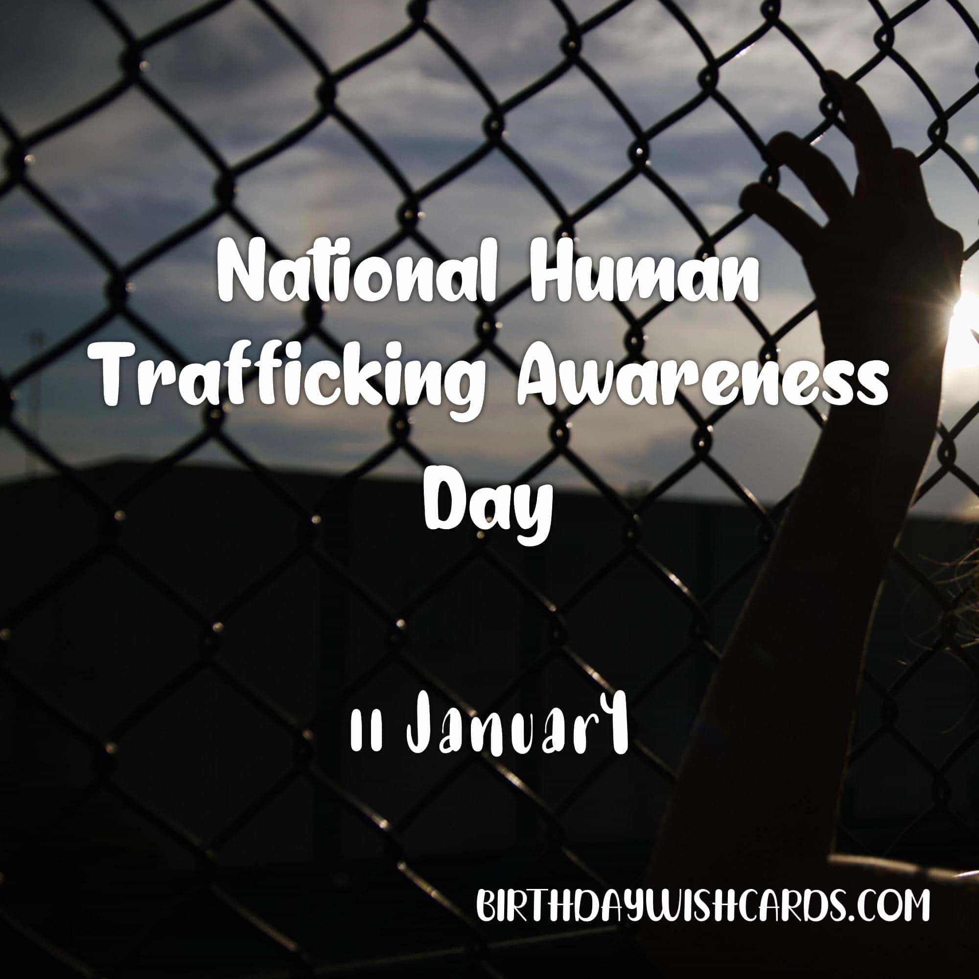 Birthday Wish Cards | 11-January National Human Trafficking Awareness Day: Birthday Wish Cards | 11-January National Human Trafficking Awareness Day: