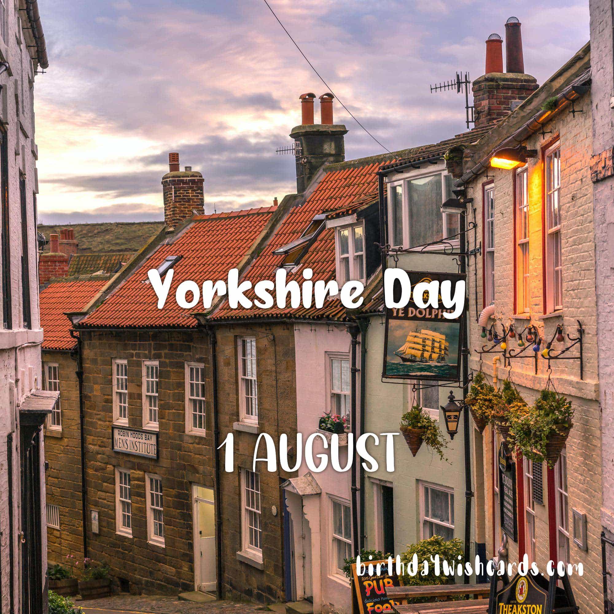 Birthday Wish Cards | 1-August Yorkshire Day: Birthday Wish Cards | 1-August Yorkshire Day: