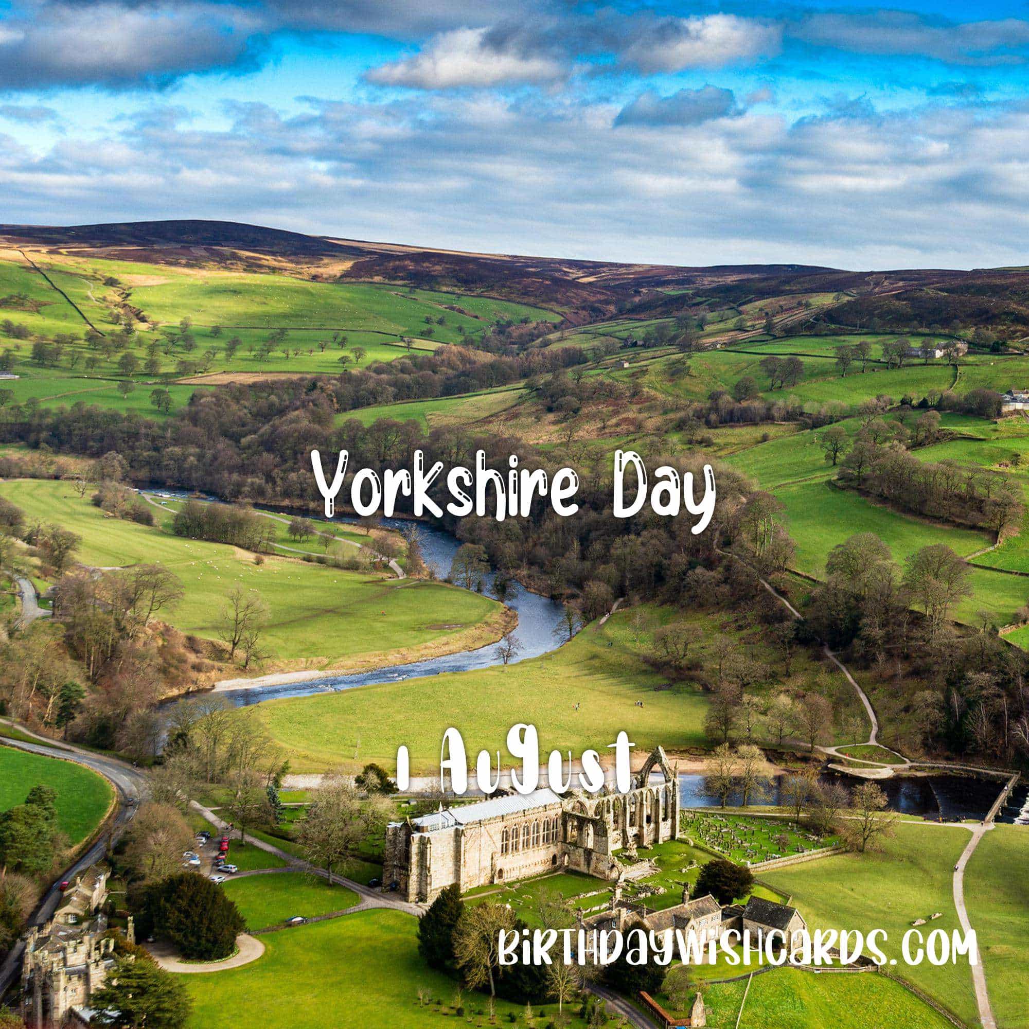 Birthday Wish Cards | 1-August Yorkshire Day: Birthday Wish Cards | 1-August Yorkshire Day: