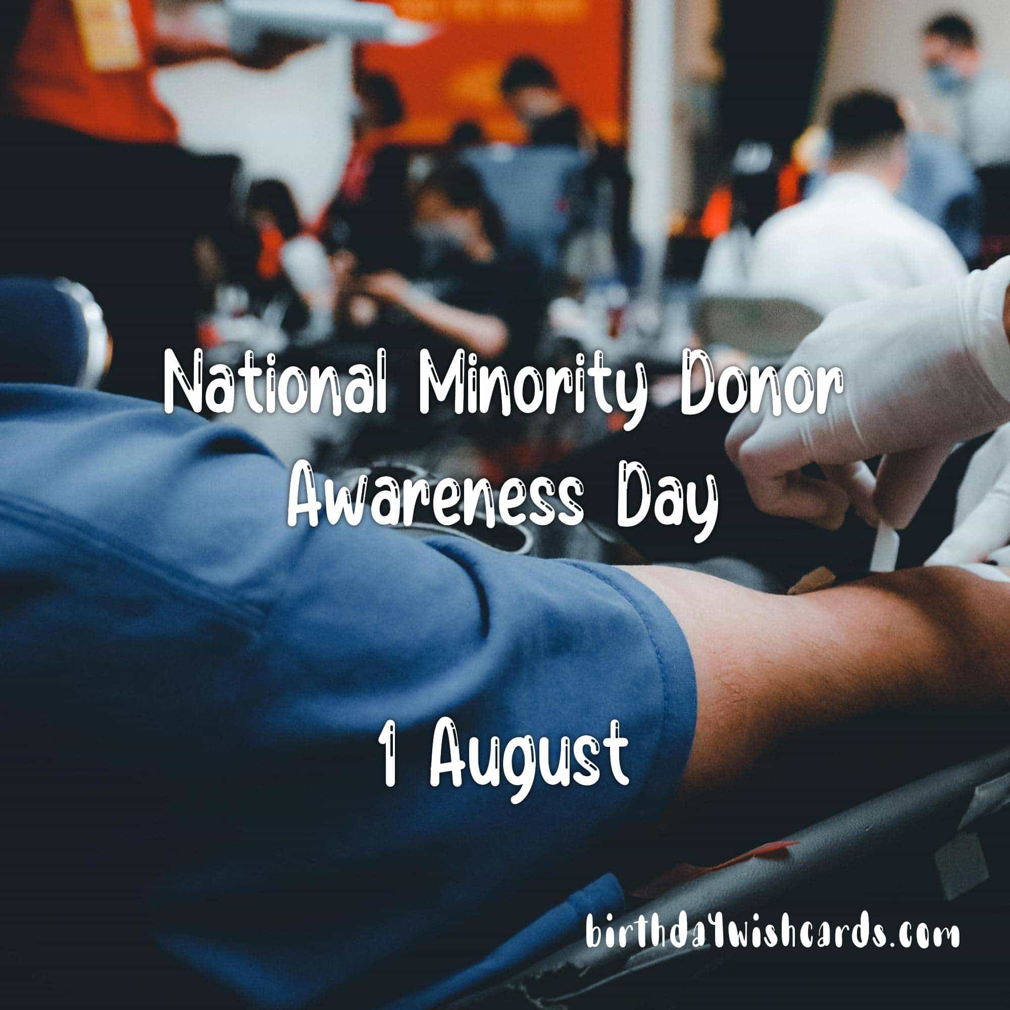 Minority Donor Awareness Day