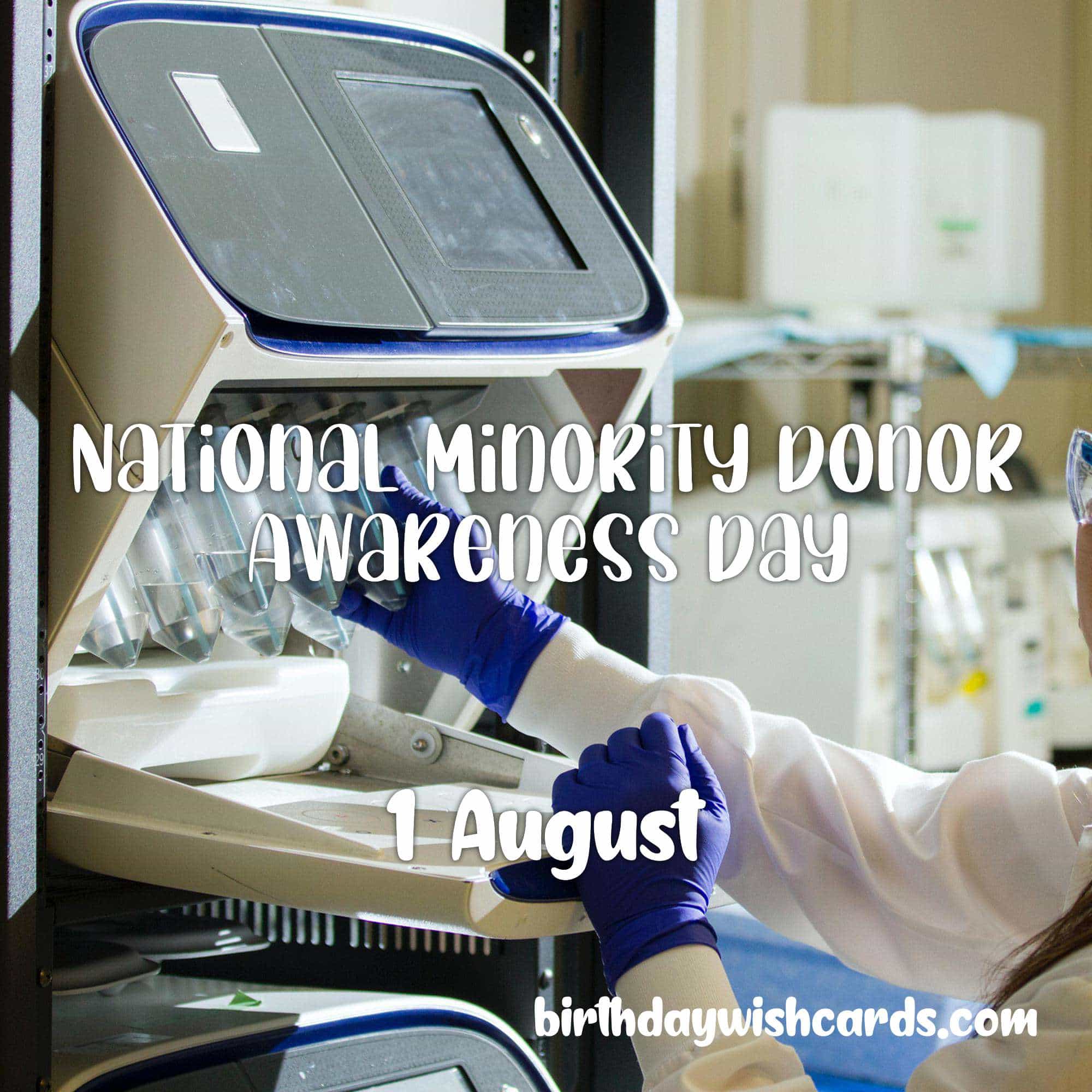 Minority Donor Awareness Day