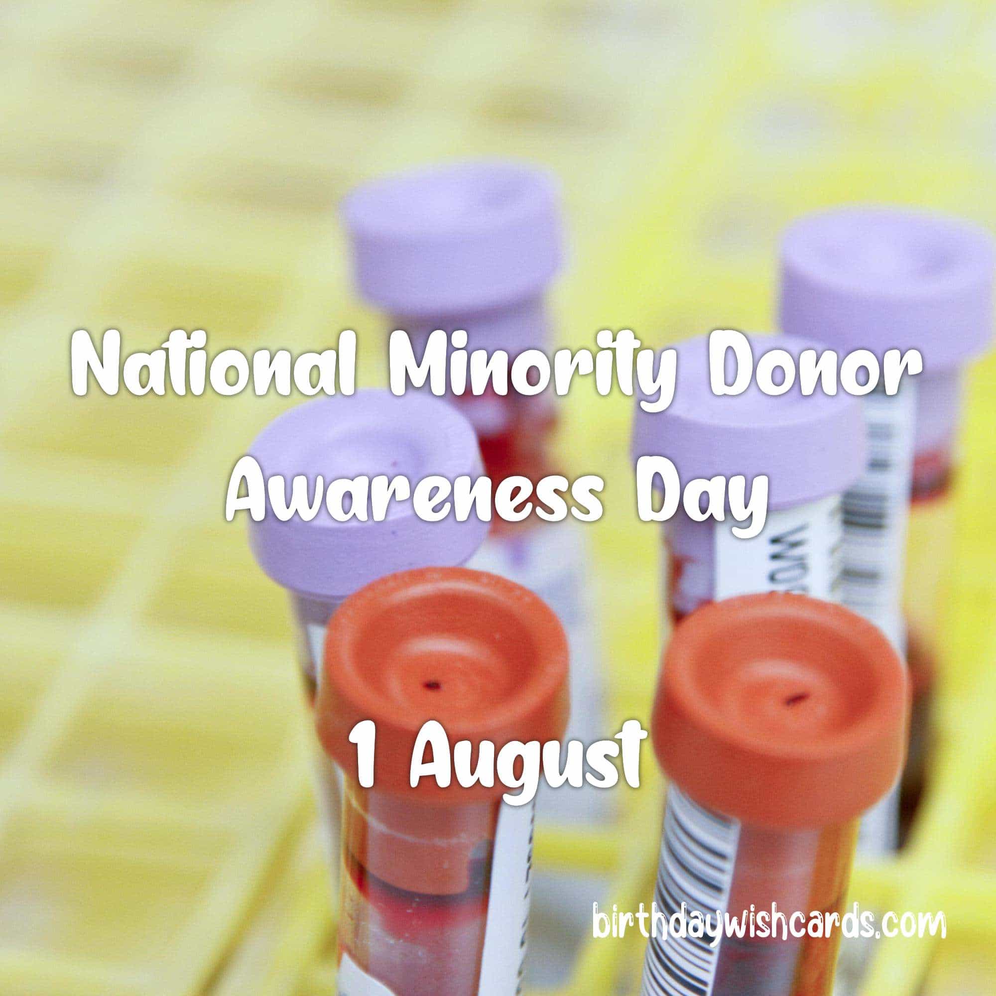 Minority Donor Awareness Day