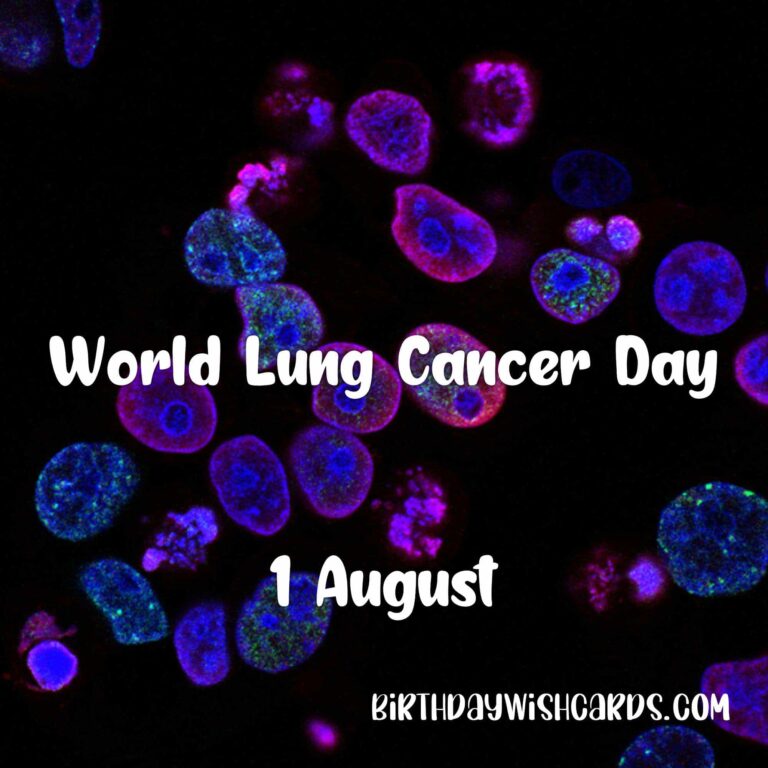 World Lung Cancer Day