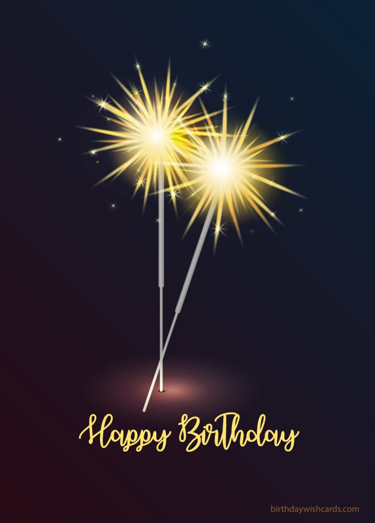 happy birthday image with cake confetti and candles