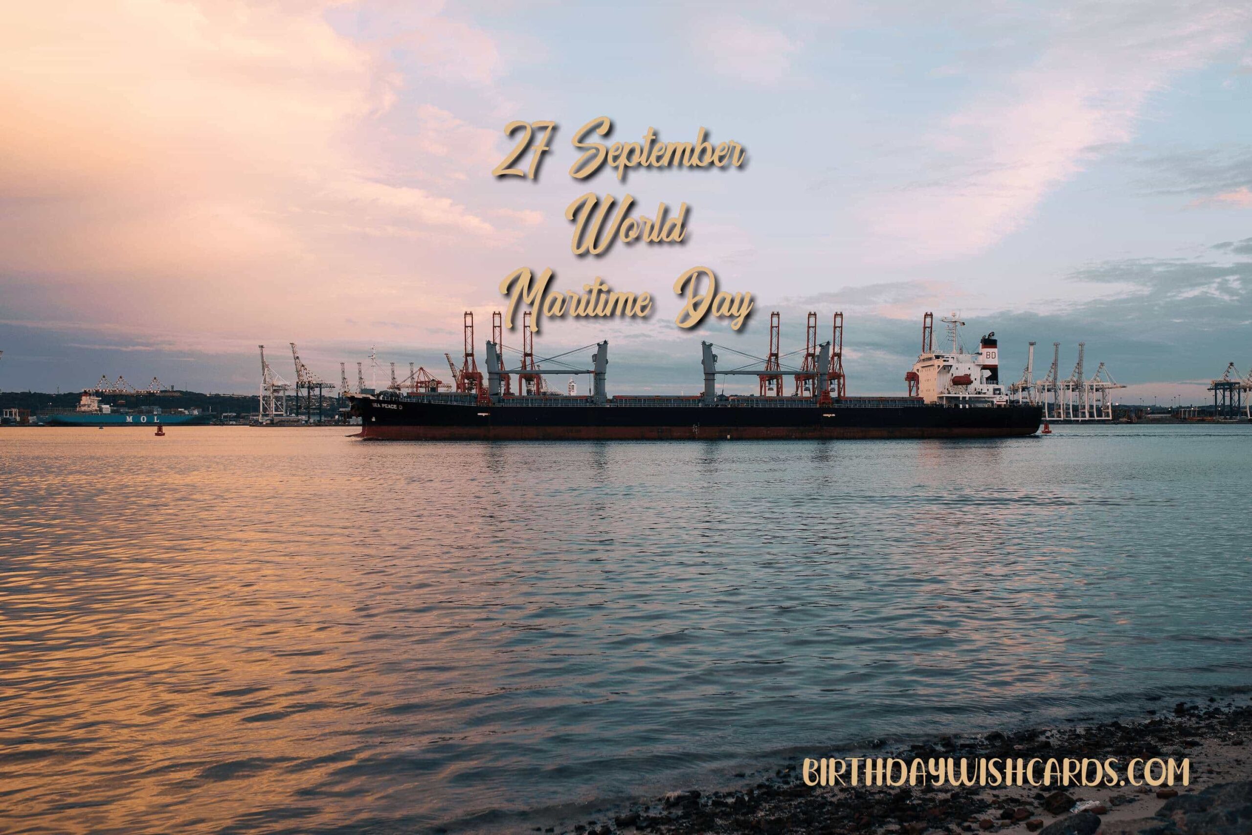 Birthday Wish Cards | 30-September World Maritime Day: