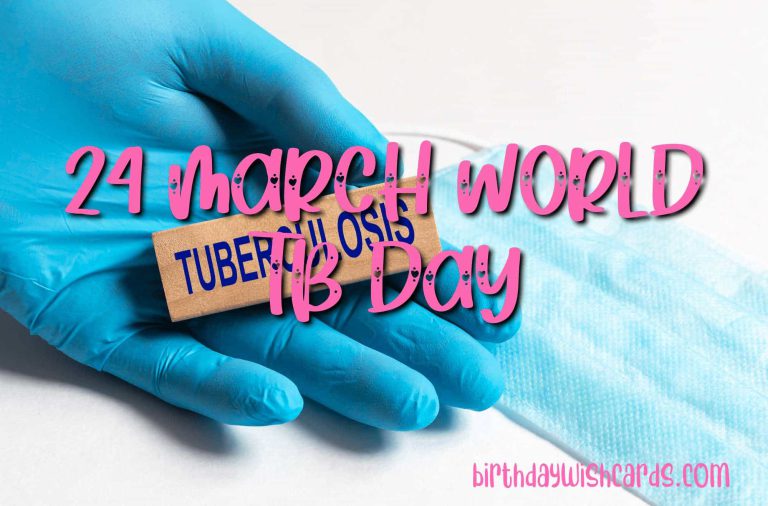 24-March World TB Day: