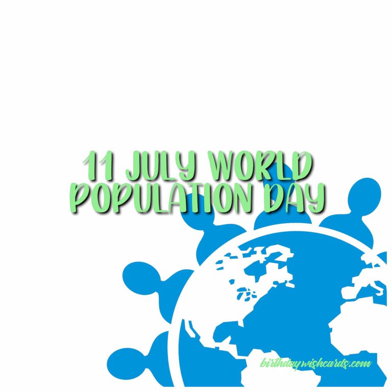 11-July World Population Day: