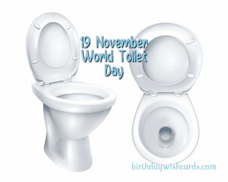 19-November World Toilet Day: