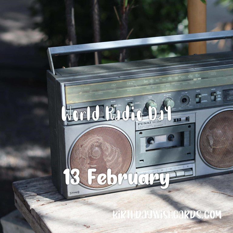 13-February World Radio Day: