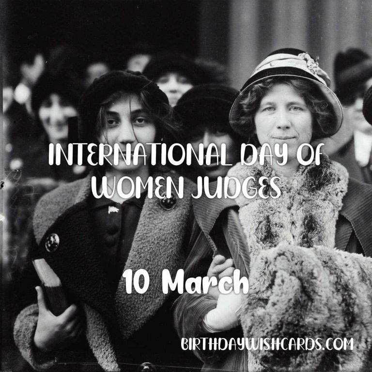 10-March International Day of Women Judges: