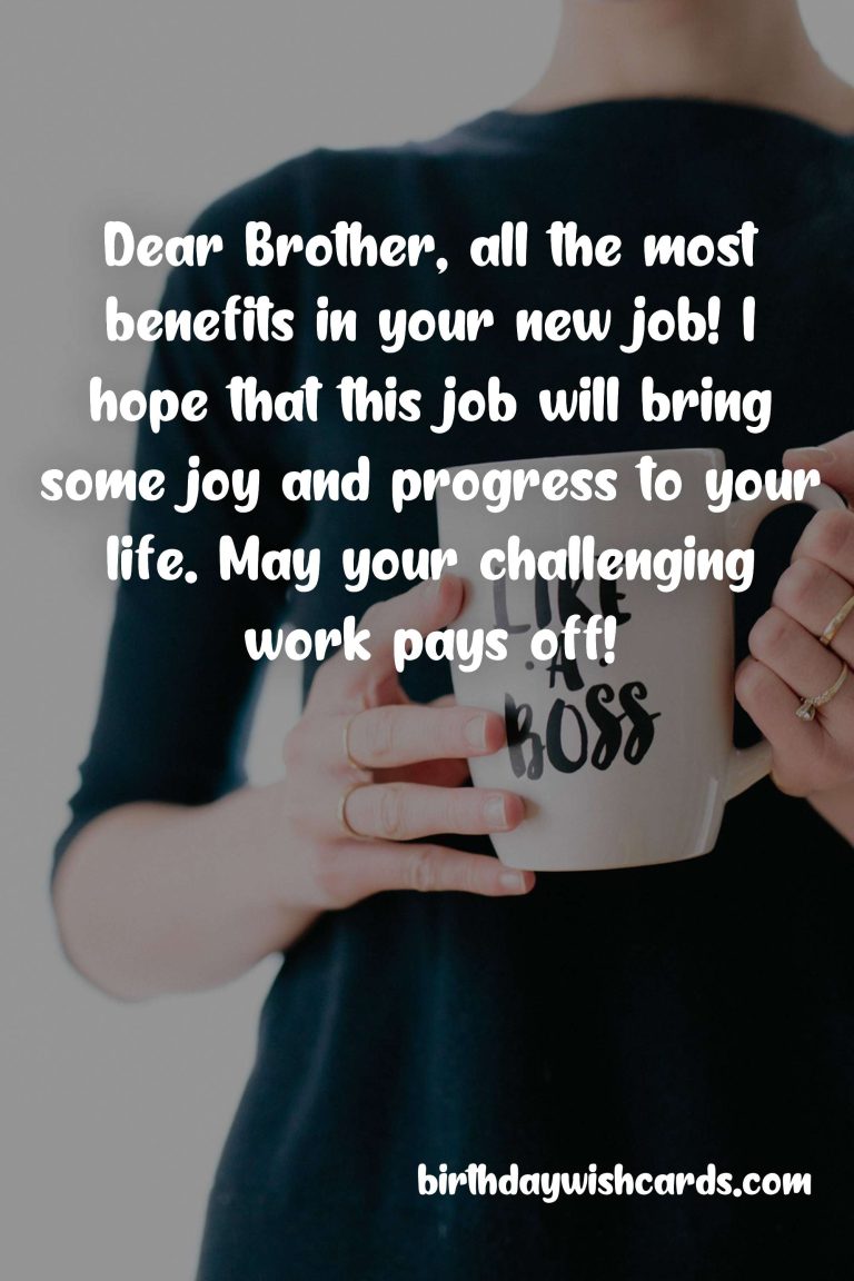 Congratulation Messages for a New job: