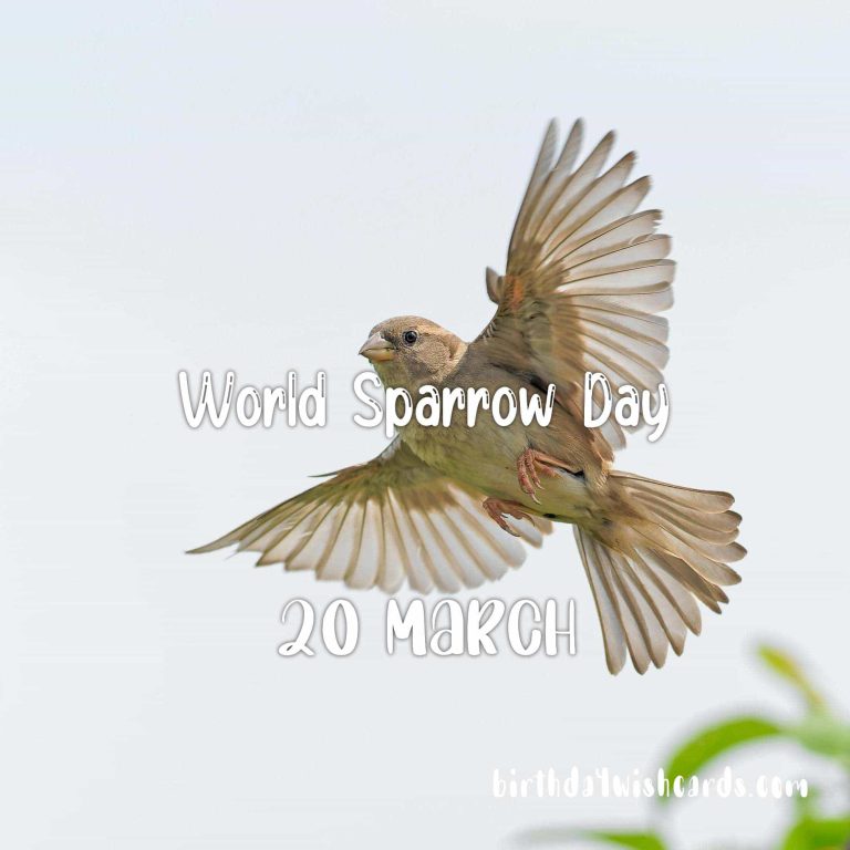 20-March World Sparrow Day: