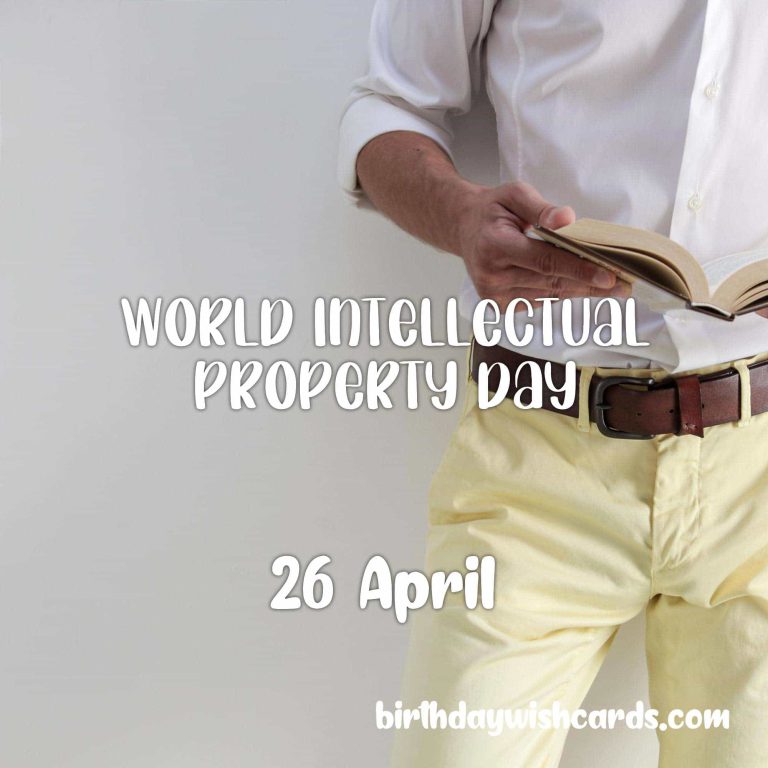 26-April World Intellectual Property Day: