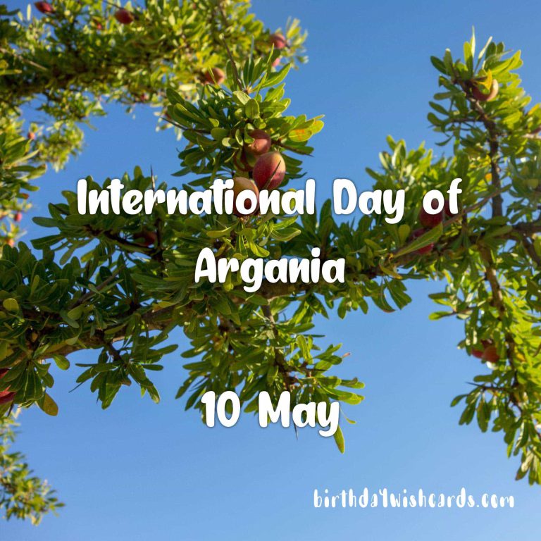 10-May International Day of Argania: